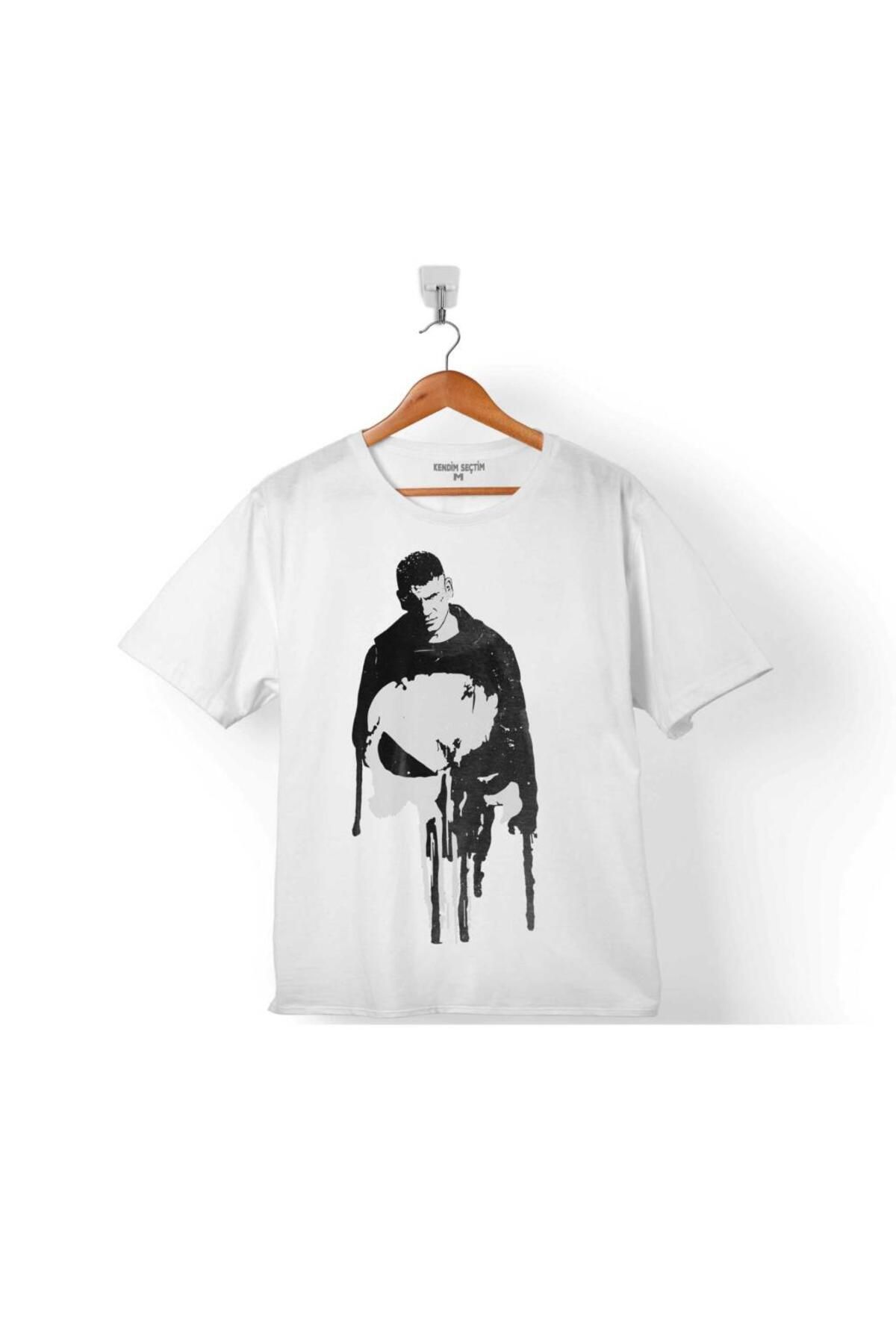 Kendim Seçtim Tricou Pentru Copii The Crazy Punisher War Punisher Logo 2 Unisex - 9–10 years