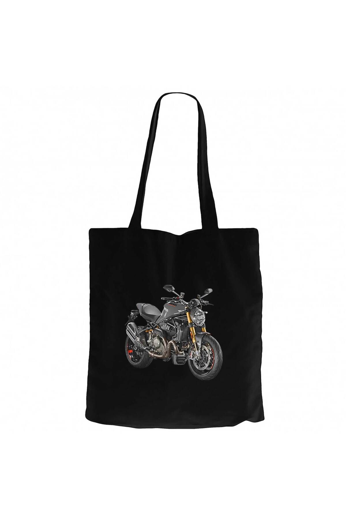 Z zepplin Ducati Multistrada 1200 Siyah Kanvas Bez Çanta