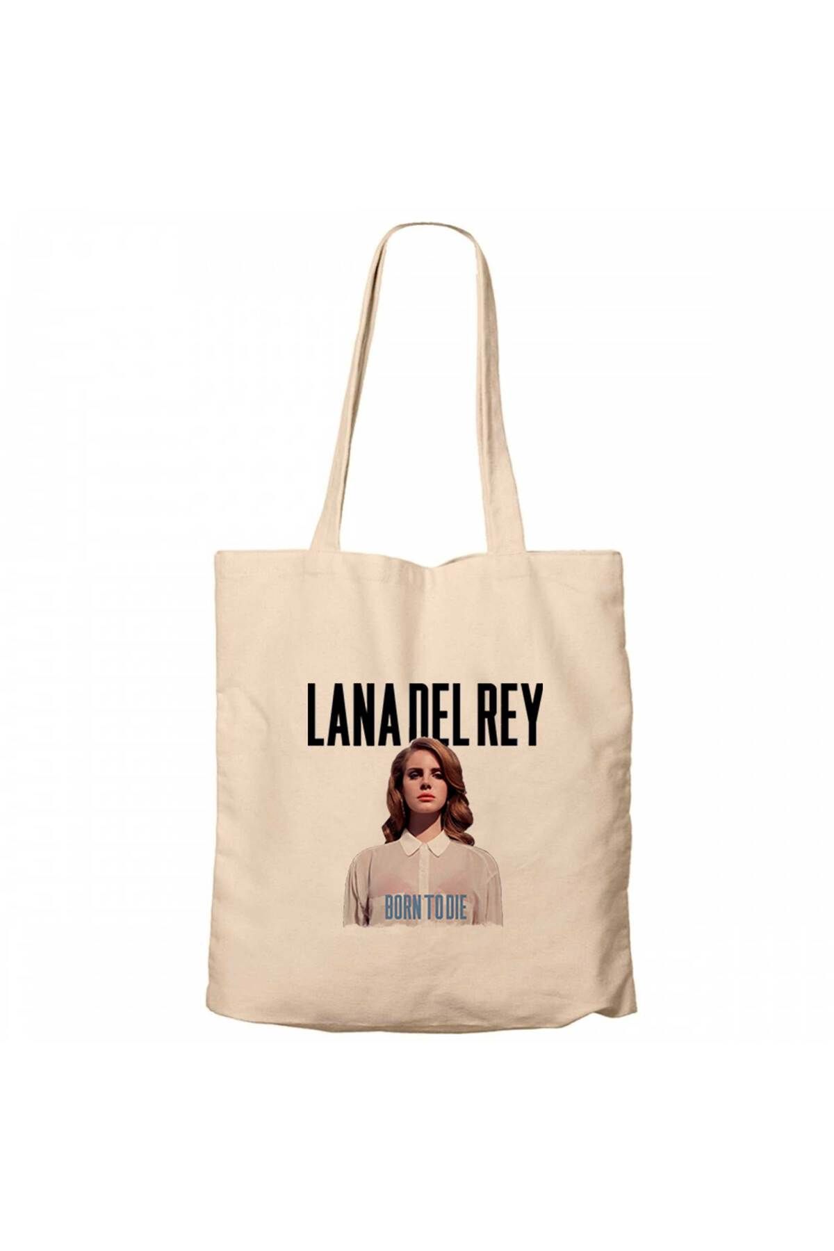 Z zepplin Lana Del Rey Born To Die Krem Kanvas Bez Çanta