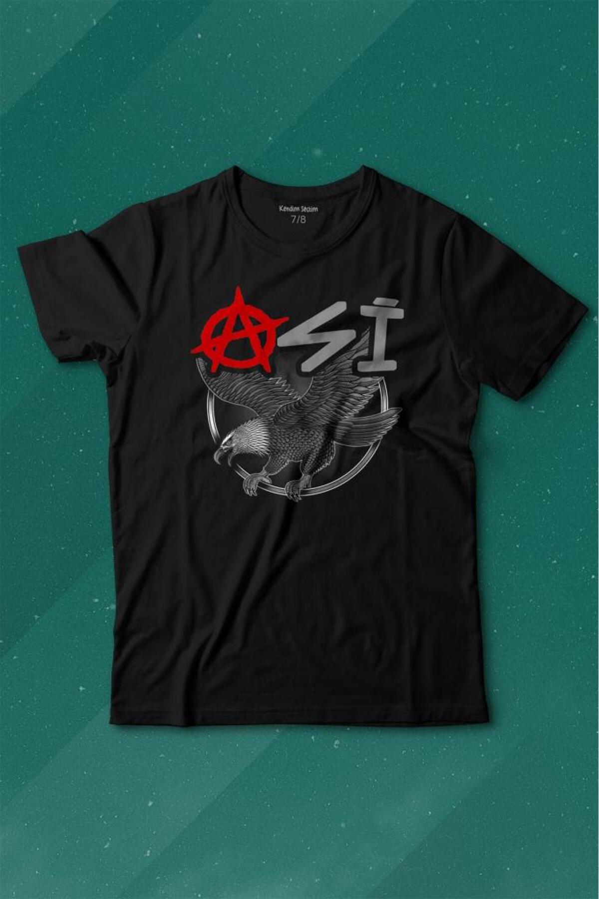 Flying Eagle Rebel Fan Printed T-Shirt Kids T-shirt