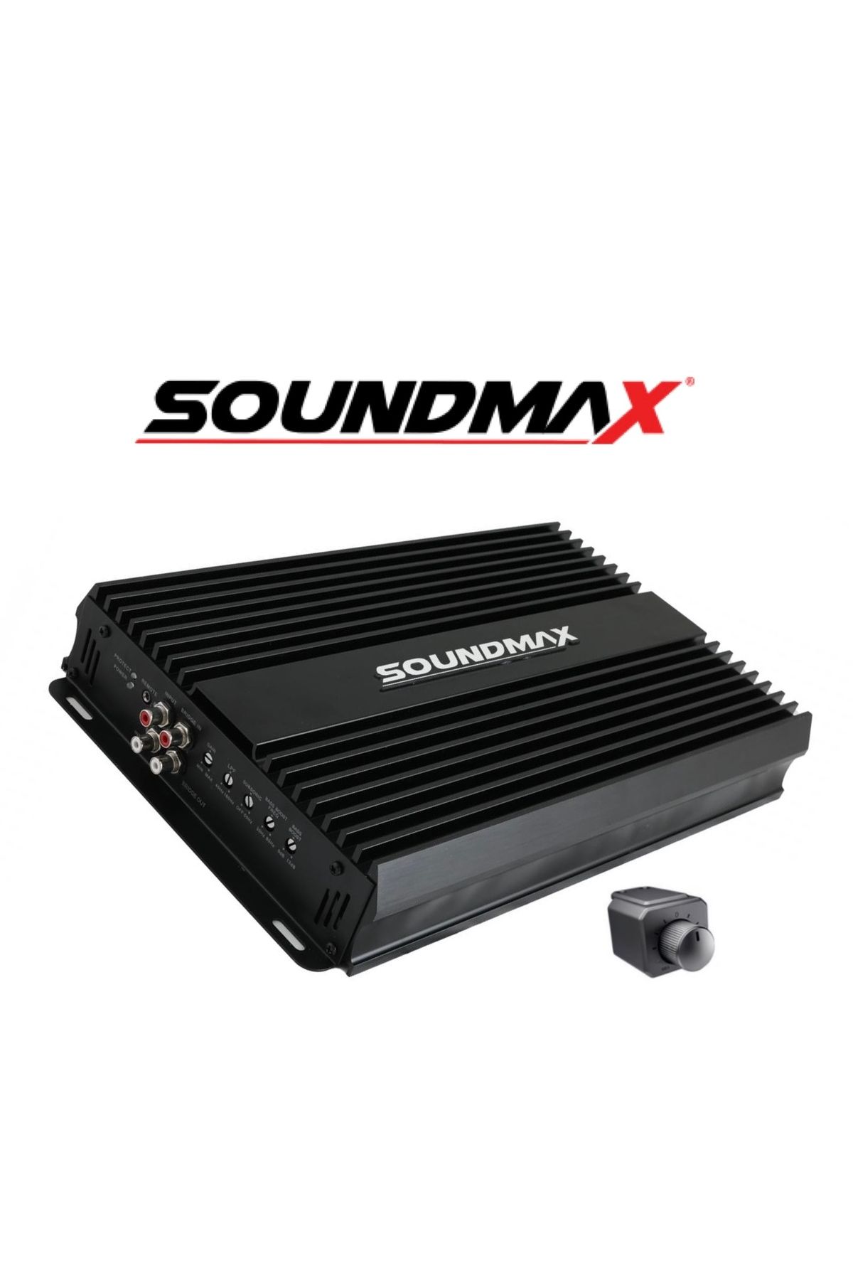 Soundmax Sx-3000.1d Mono Amfi Bas Amfisi 1ohm 3000rms- 2 Ohm 2000rms-4ohm 1000rms-bas Kontrollü