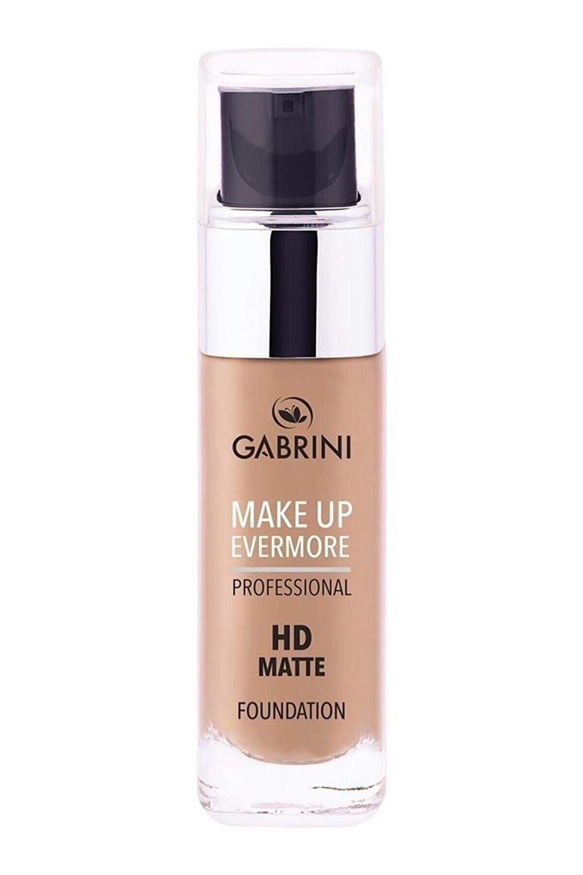 گابرینی مات فونداسیون حرفه ای Hd Matte Foundation 2 No