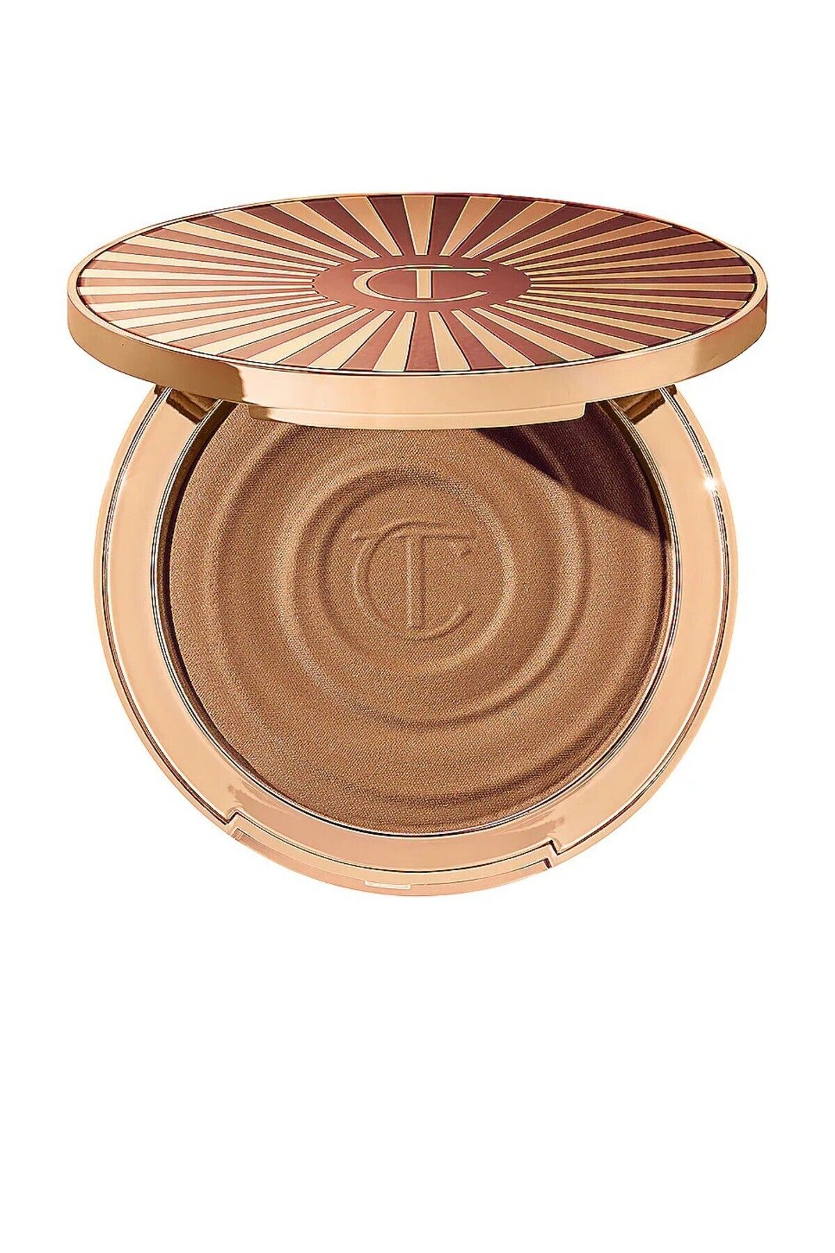 charlotte tilbury Hyaluronik Asit ve D3 Vitamin İçerikli Nemlendirici Bronzlaştırıcı Pudra 21 gr - FAİR CTılbury77