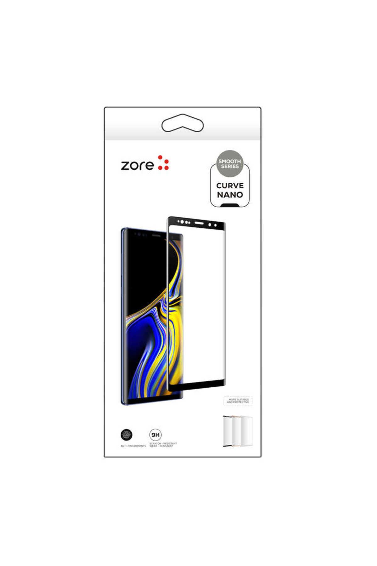 szr store Galaxy S21 Ultra Uyumlu Zore 3D Short Curve Nano Ekran Koruyucu