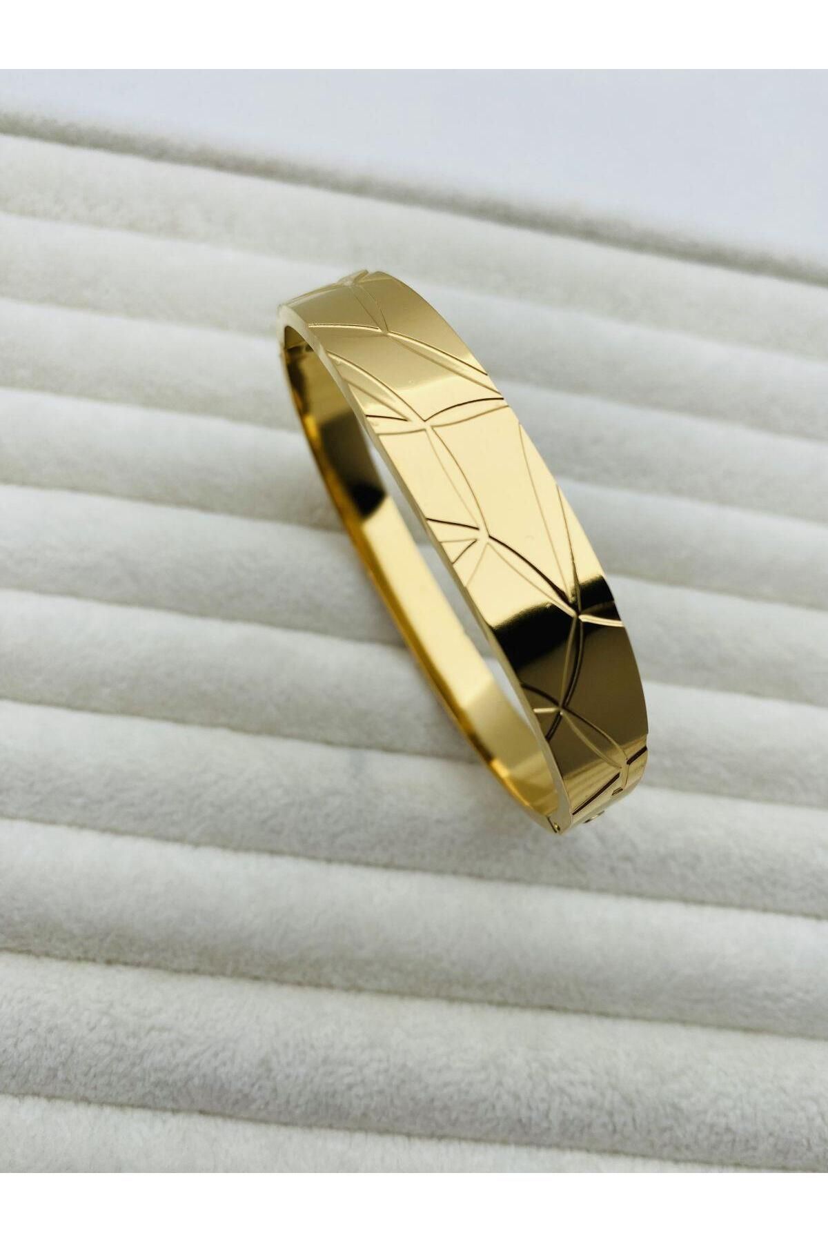 GLY ÇLKBİJUTERİ Çelik Kelepçe (Gold)1875