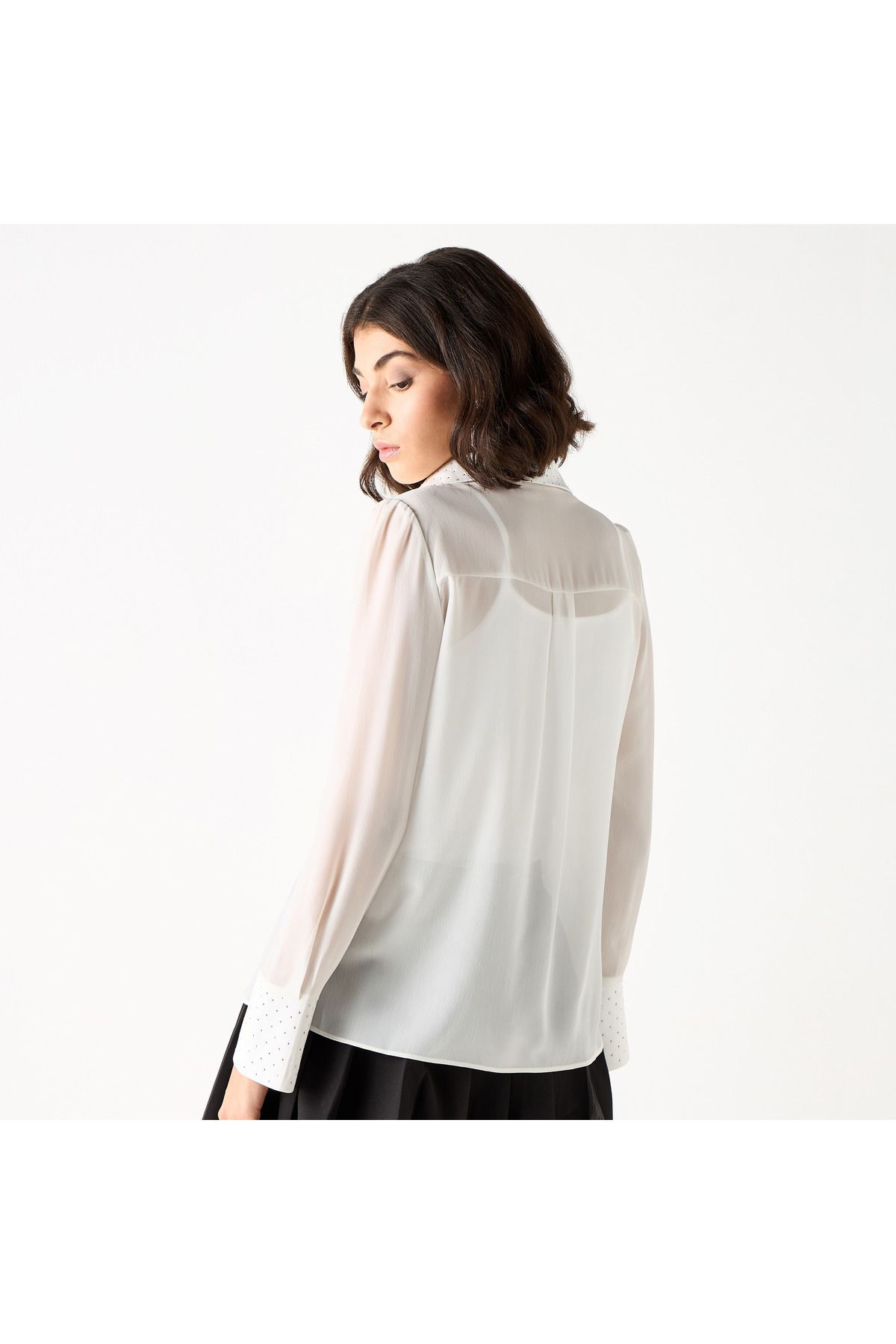 2Xtremz-Embellished Shirt With Long Sleeves 3