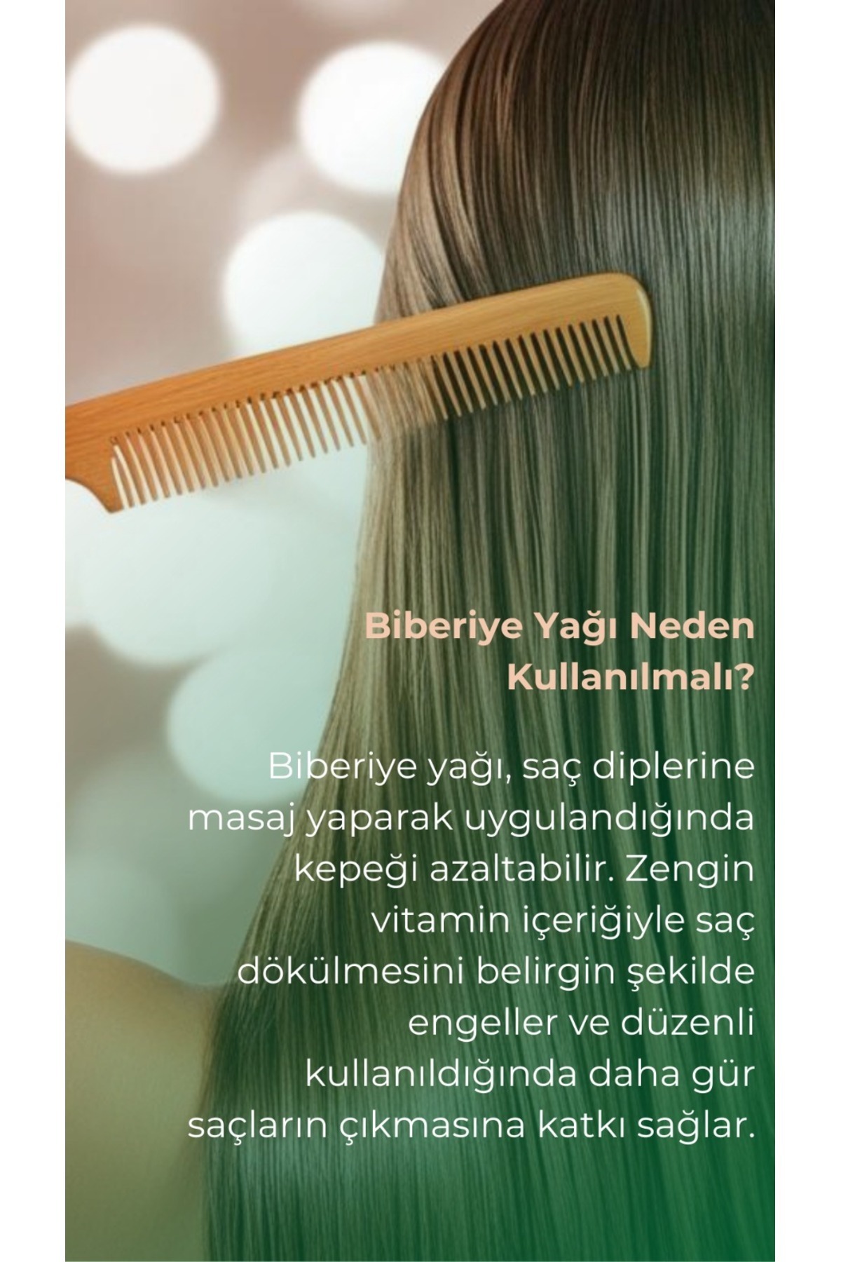 Biberiye Yağı Complexi Saç Dökülmesi Ve Yıpranmış Saçlar Için Hızlı Saç Uzatan Biotinli Saç Bakımı — 2 — تصویر 3 از 7