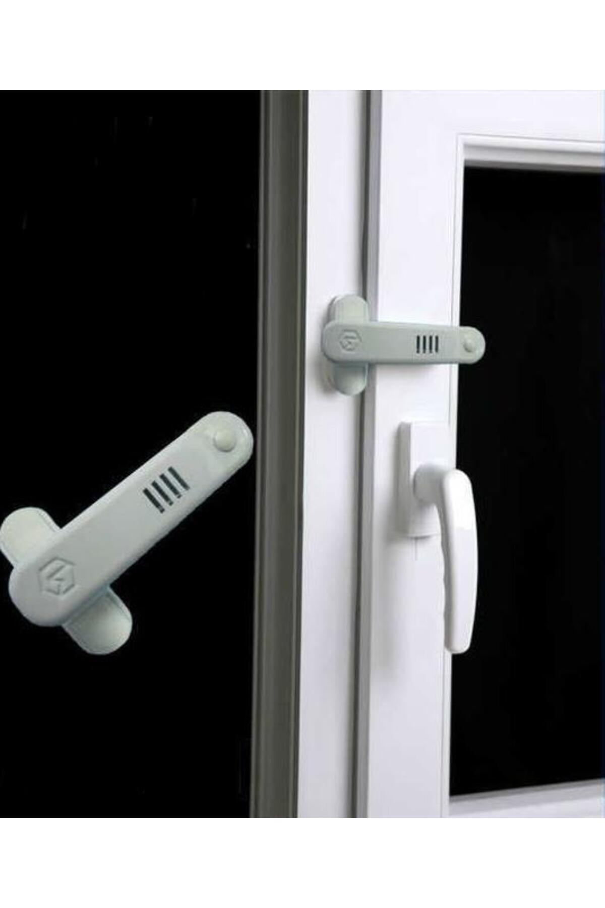 istoç Beyaz renk alarmlı kapı pencere güvenlik kilidi alarmlı mandallı