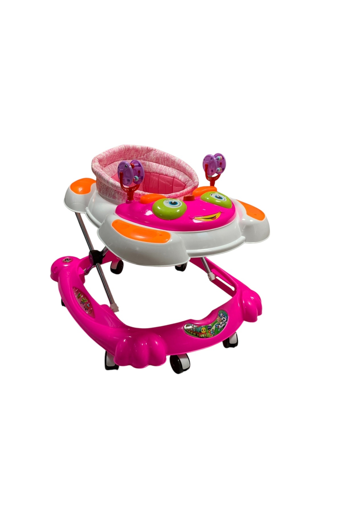 Kids 7 Ayak Bebek müzikli Yürüteç Göz Modeli pembe beyaz fotoğrafı 5 (önizleme)