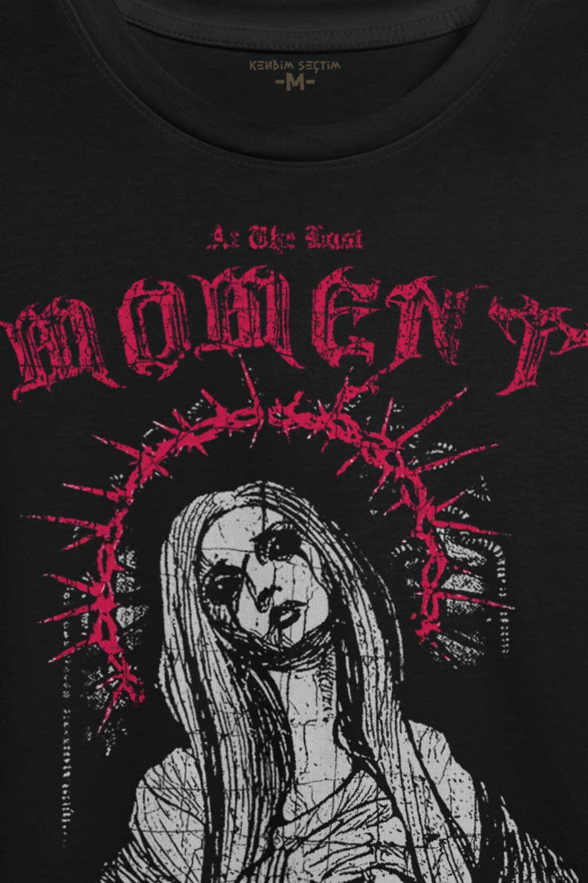 Kendim Seçtim Siyah Unisex T-shirt Hip Hop At The Last Moment