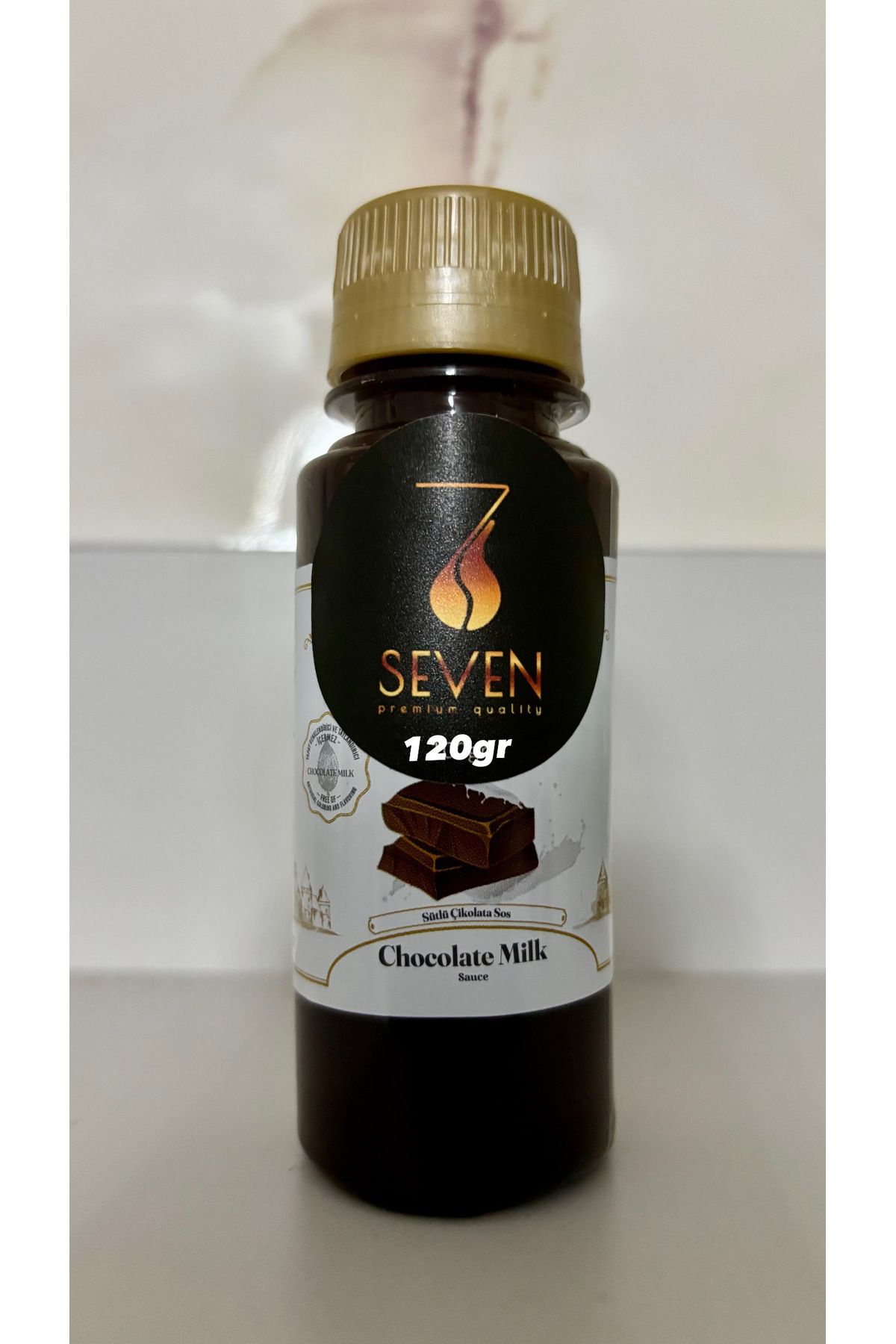 SEVEN7 Mini Kokteyl Şurup Çikolata 120ml Özel Şişe