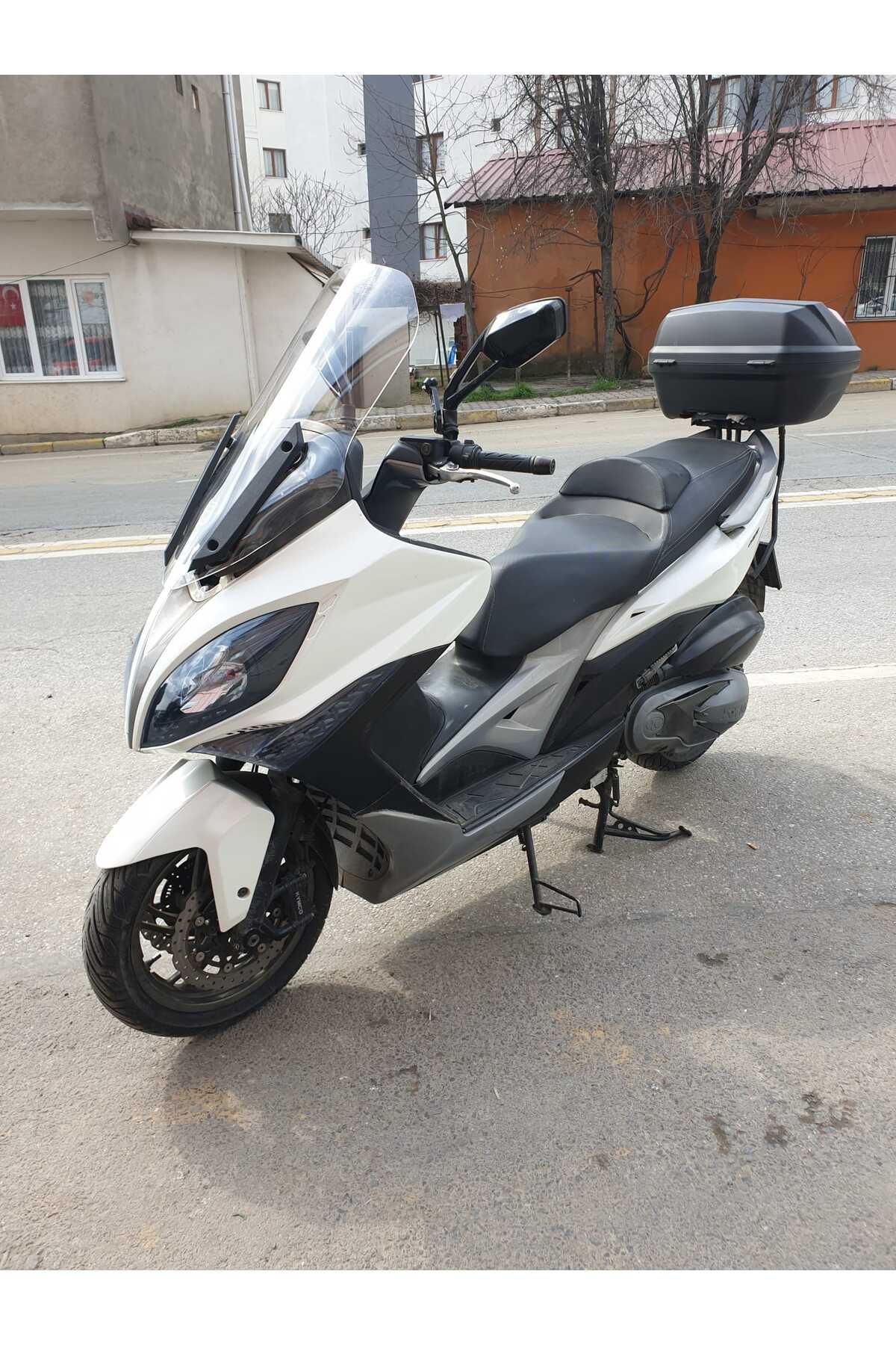 Kymco Xciting 400 İ Siperlik Ön Cam 2015 Model 72cm Şeffaf Renkli 4mm UZUN CAM