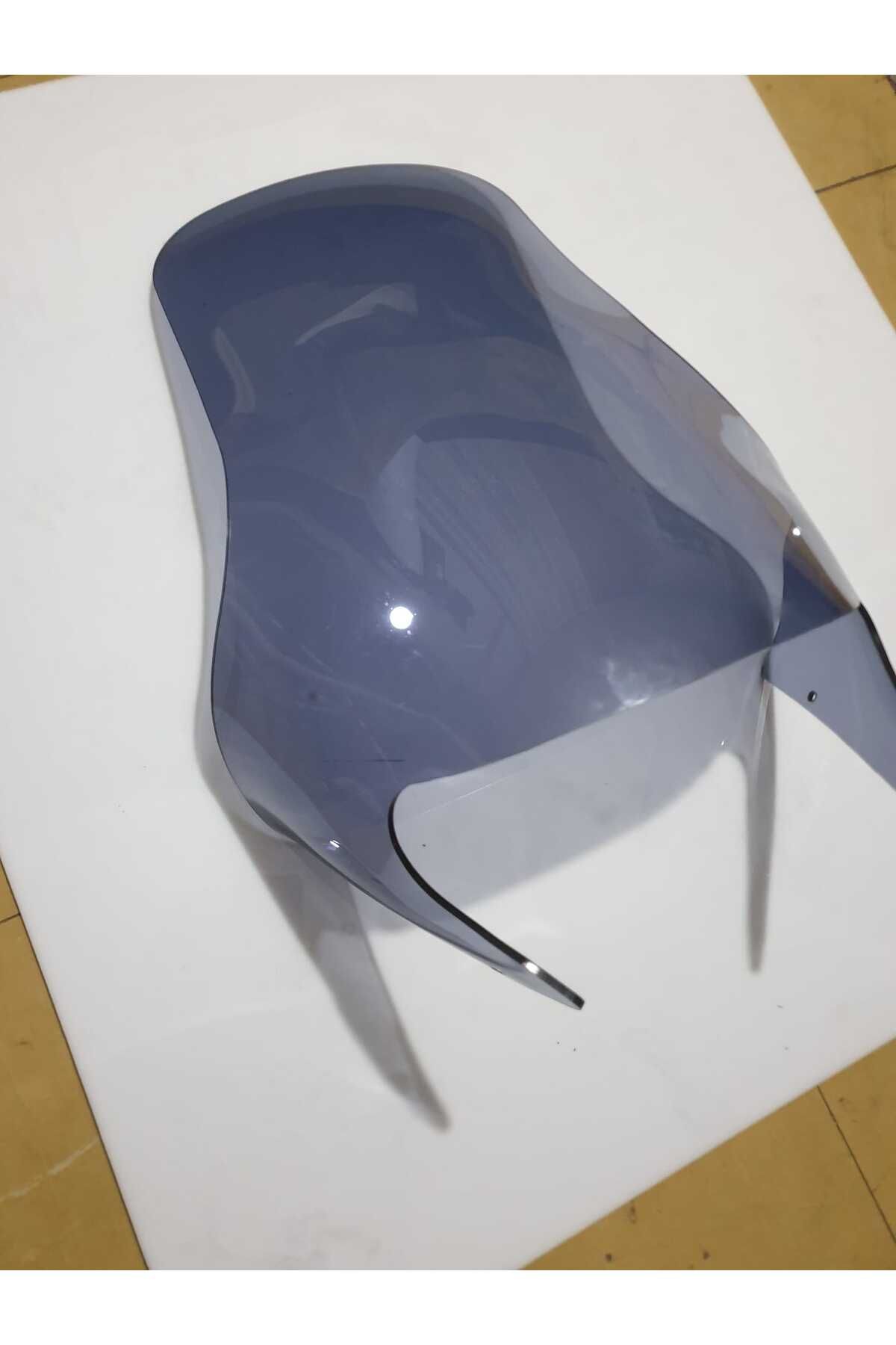 Bmw F650 ST Siperlik Ön Cam 1993-2000 Model 58cm Füme Renkli 4mm