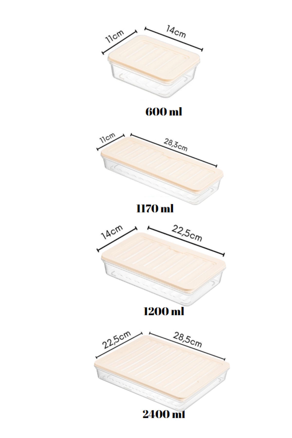 Flash Bazaar-18 Pieces of Storage Containers Suitable for Microwave and Freezer 3