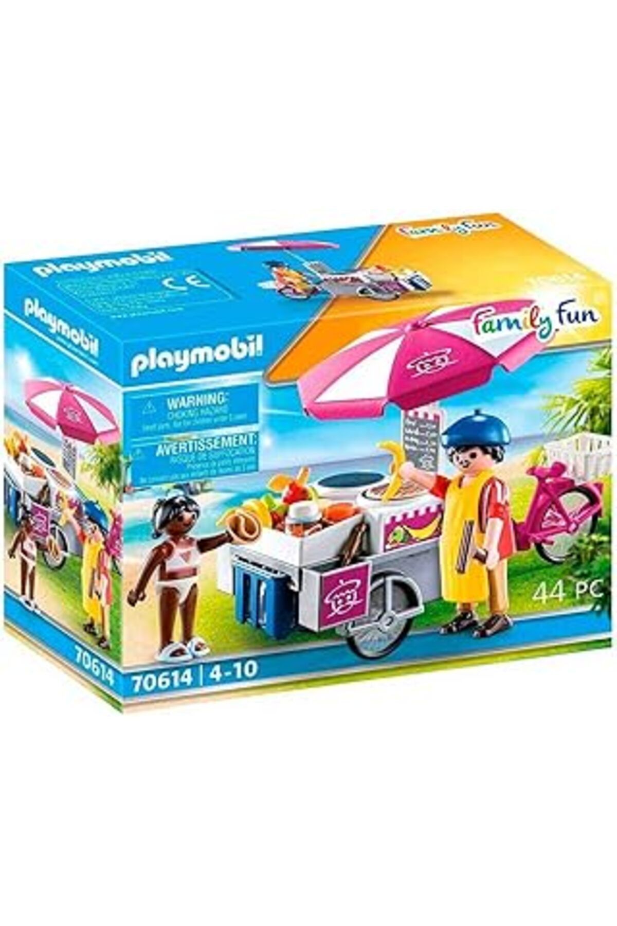 Cepahir Playmobil 70614 Aile Eğlencesi Krep Arabası, Eğlenceli Yaratıcı Rol Yapma, Oyun Seti 4 Yaş Ve Üzeri