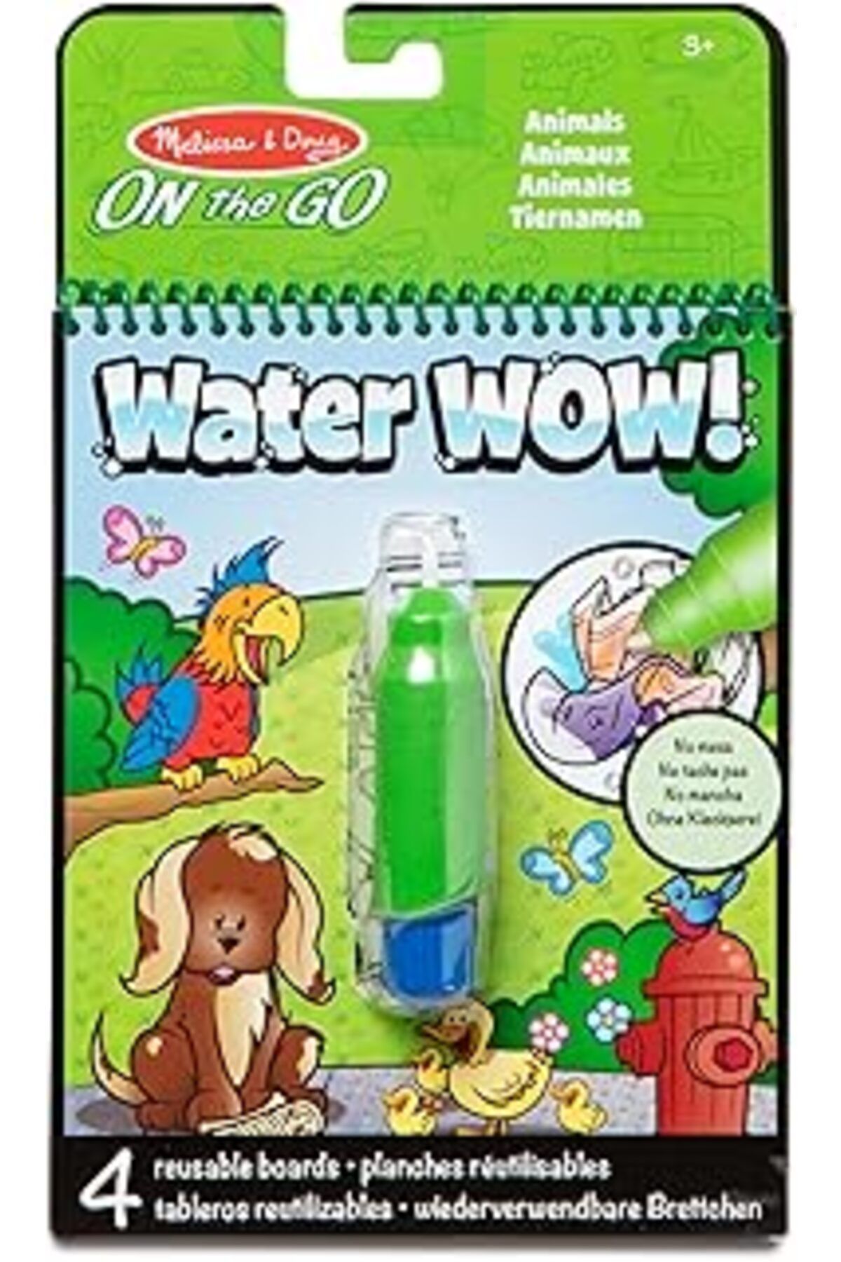 Genel Markalar Melissa & Doug Water Wow Su Ile Boyama Kitabı Hayvanlar (15376)