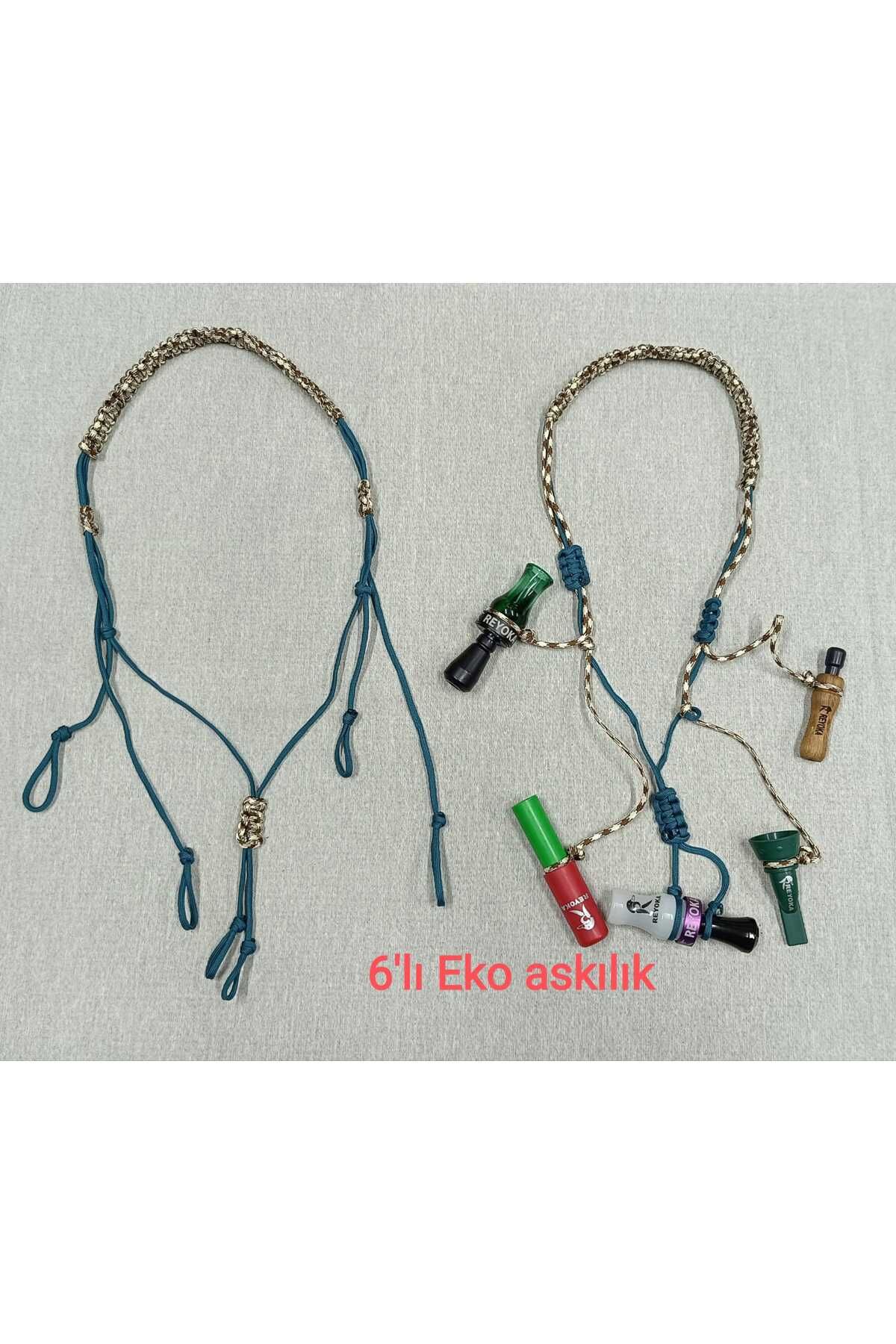 REYOKA Ördek Düdüğü Askılığı 6 lı - ördek askılık - duck lanyards 6 boğumludur