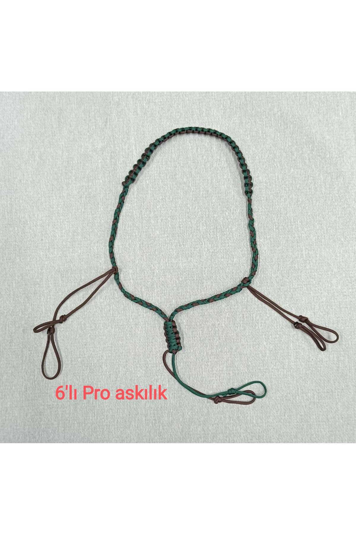 REYOKA pro Ördek Düdüğü Askılığı 6 lü - ördek askılık - duck lanyards 6 boğumludur