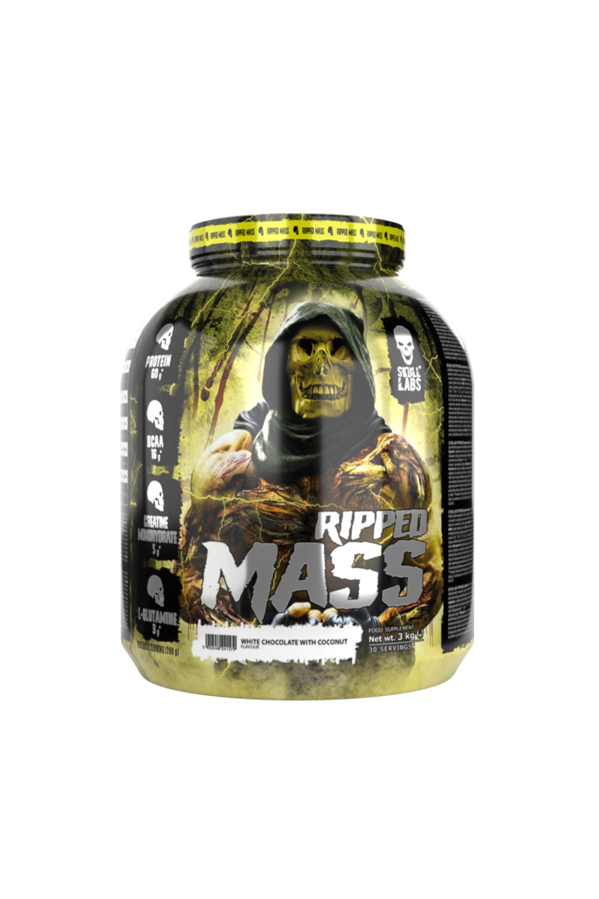 Skull Labs RİPPED MASS GAİNER KİLO ALMA 3 KG - 30 SERVİS