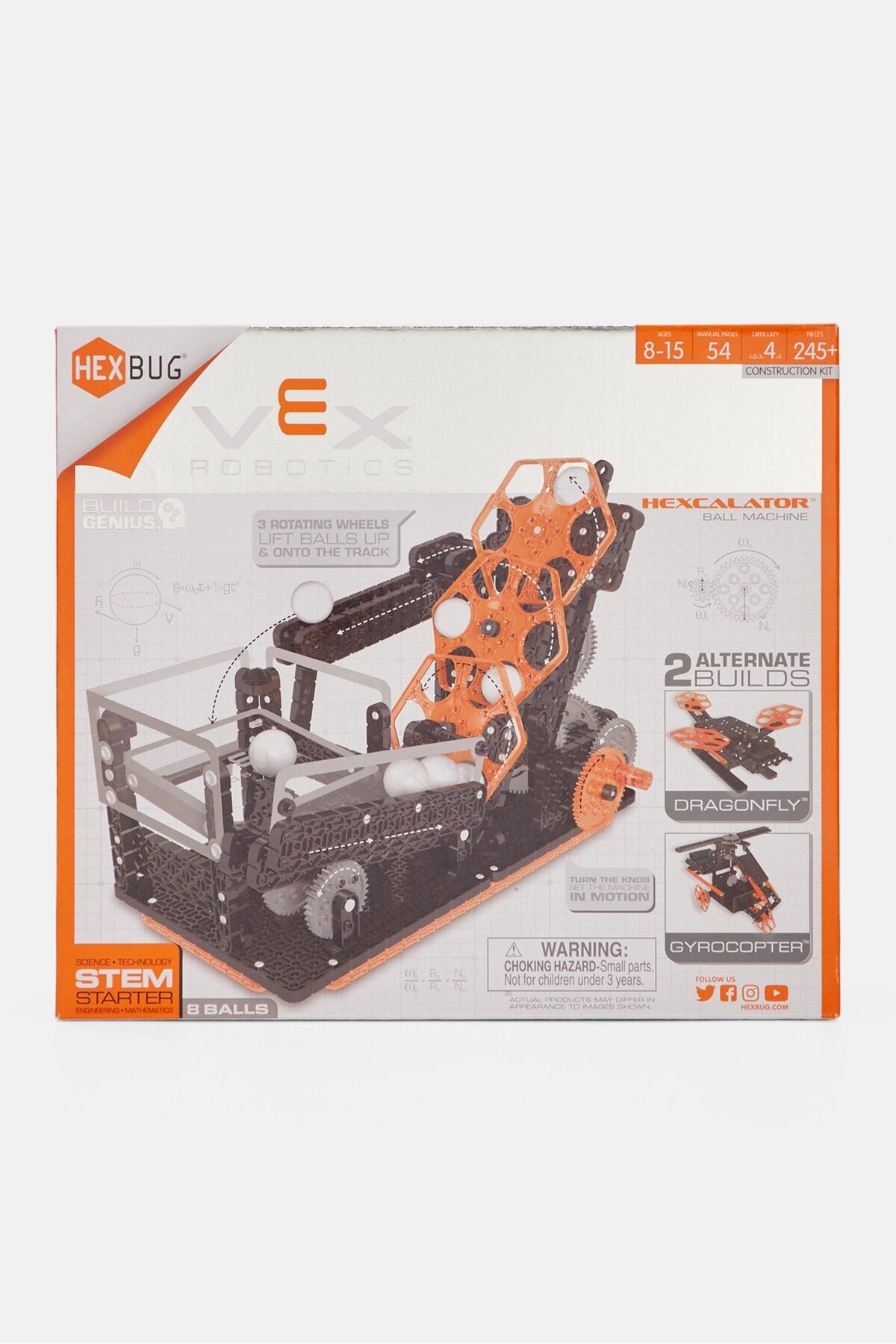 Hexbug-Hexcalator Ball Machine Vex Rob, Orange 1