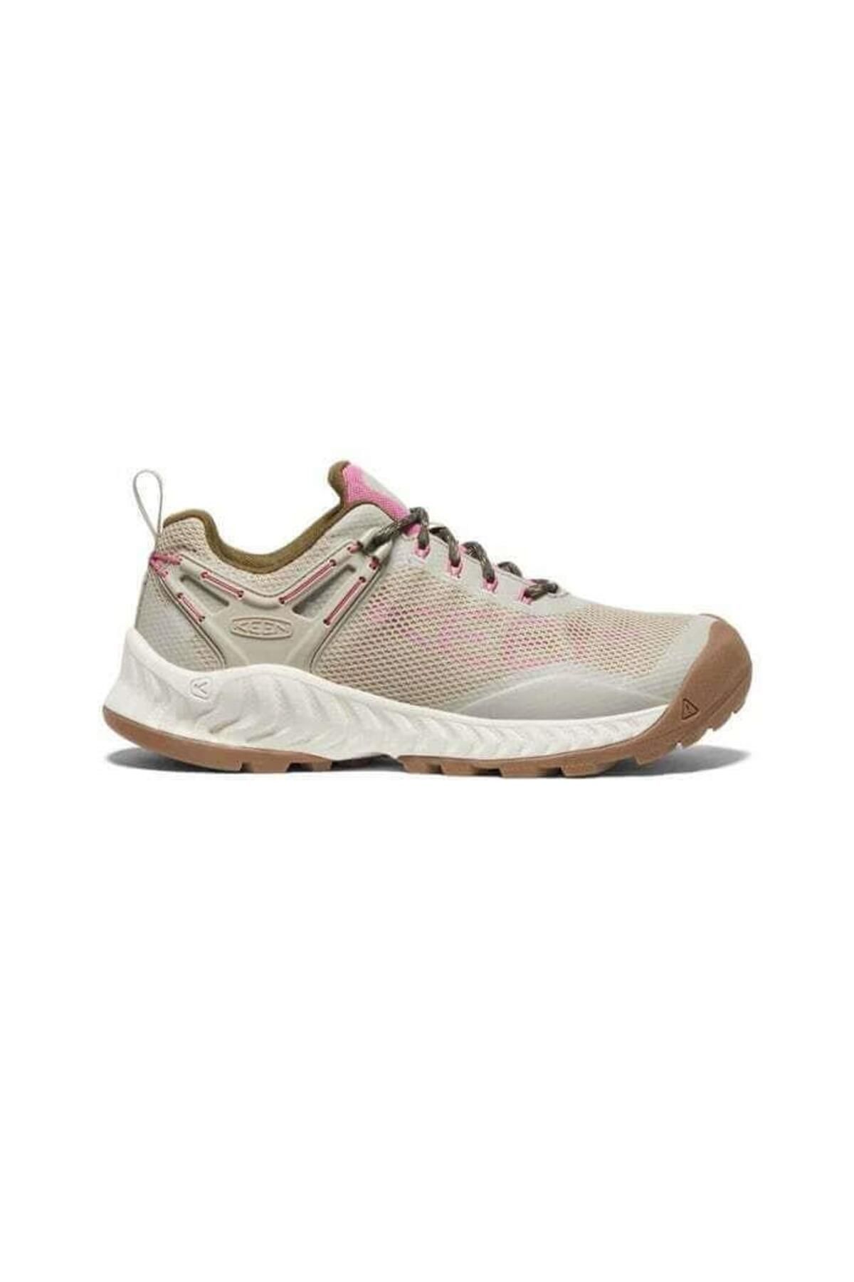 Keen-Nxis Evo Wp Beige Women's Walking Shoes 1