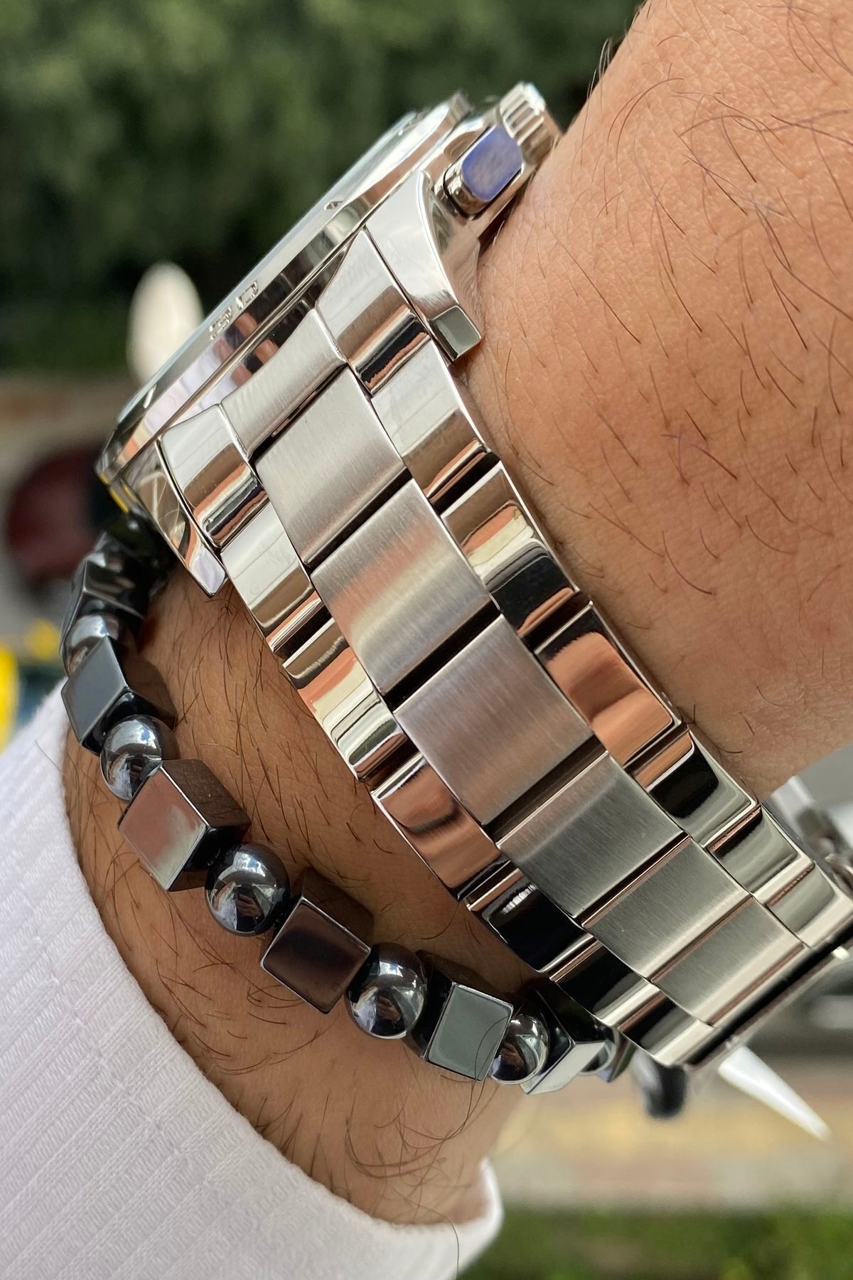 Daniel Klein-New Season Stainless Steel Band Functions Active Men's Wrist Watch Bracelet 4