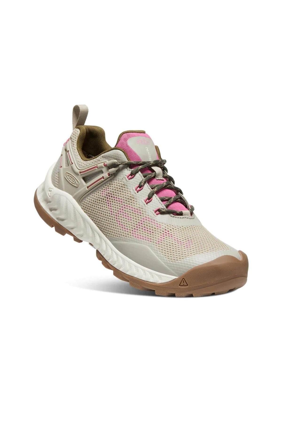 Keen-Nxis Evo Wp Beige Women's Walking Shoes 2