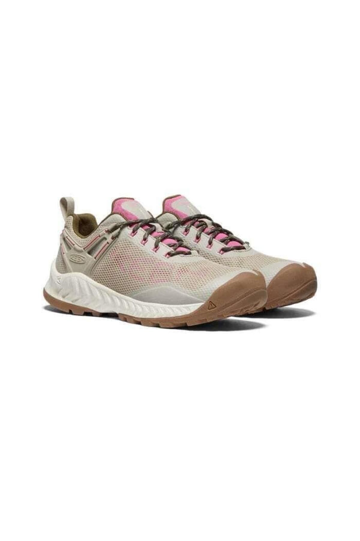 Keen-Nxis Evo Wp Beige Women's Walking Shoes 3