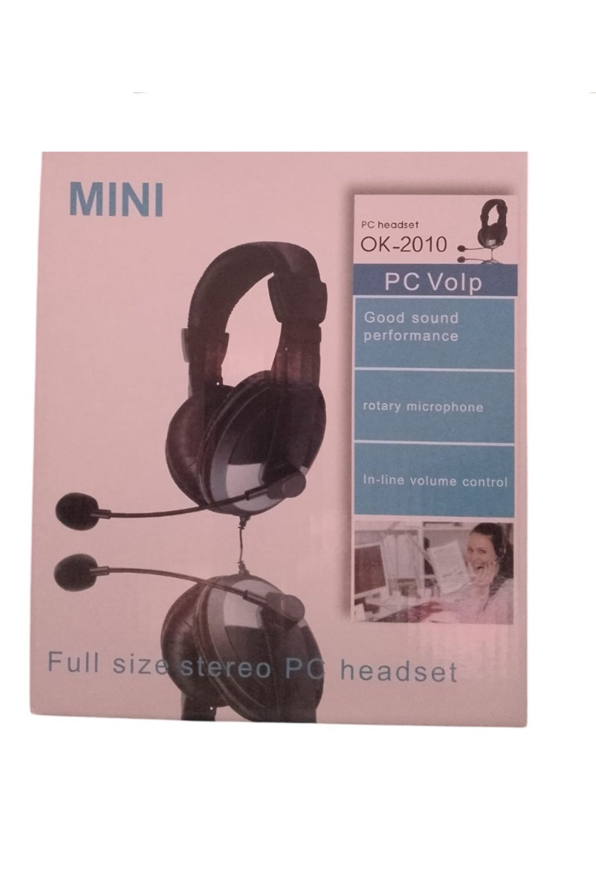 Japanex MİNİ PC KULAKLIK OK-2010 bilgisayar full sıze stereo pc headset