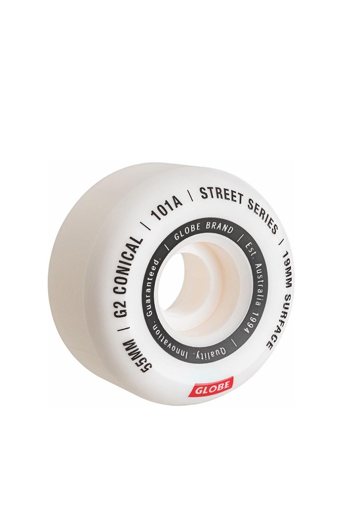 Globe G2 Conical Street White/essential 4 Pcs 101a 53mm Kaykay Tekerlek Seti 10125038