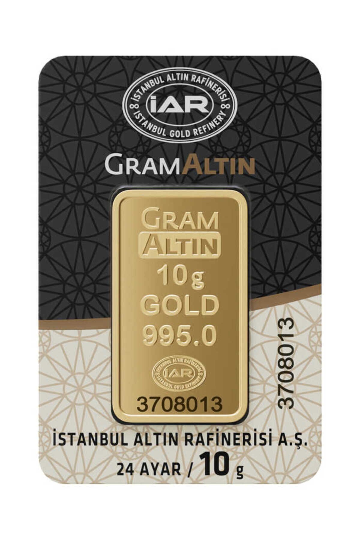 İar IAR 24 Ayar 10 Gram Külçe Altın