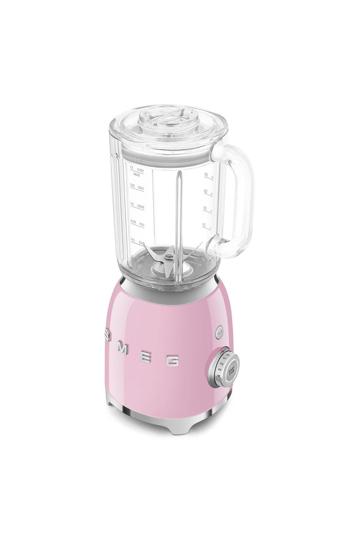 Smeg Smoothie Blender Pembe - BLF03PKEU fotoğrafı 7 (önizleme)