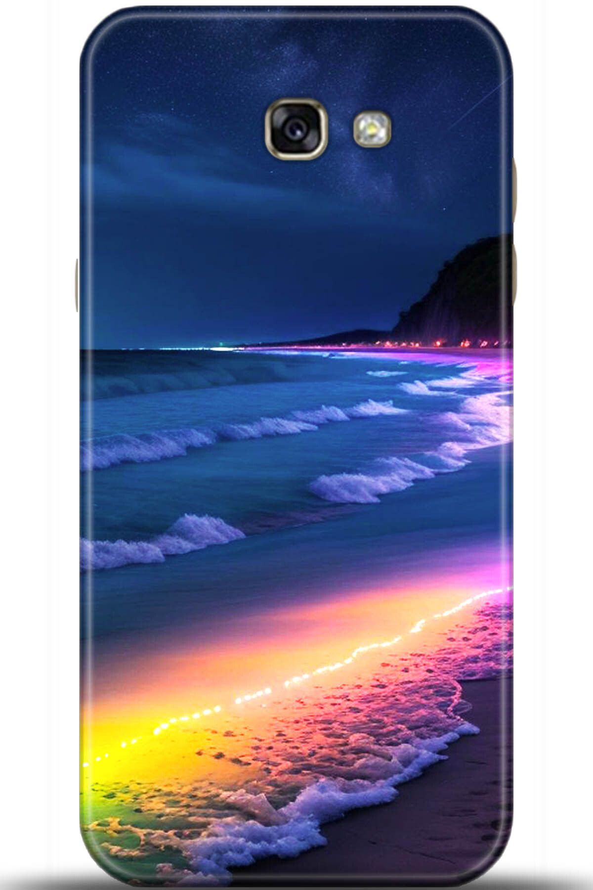 Noprin Samsung Galaxy A7 2017 Kılıf HD Baskılı Kılıf - Loving You Series 5512