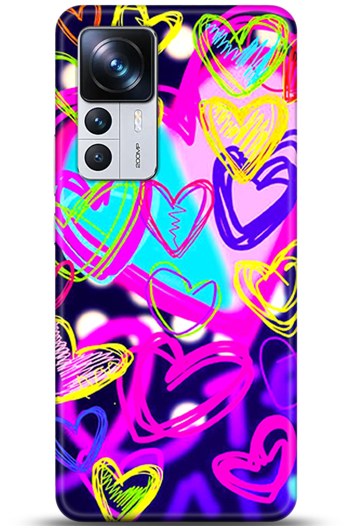 Noprin Xiaomi Mi 12T Pro Kılıf HD Baskılı Kılıf - Loving You Series 5500