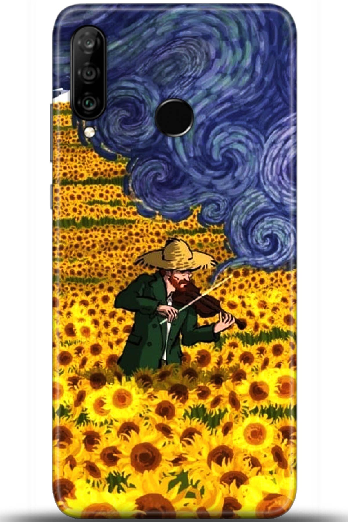 Noprin Huawei P30 Lite Kılıf HD Baskılı Kılıf - Loving You Series 5503