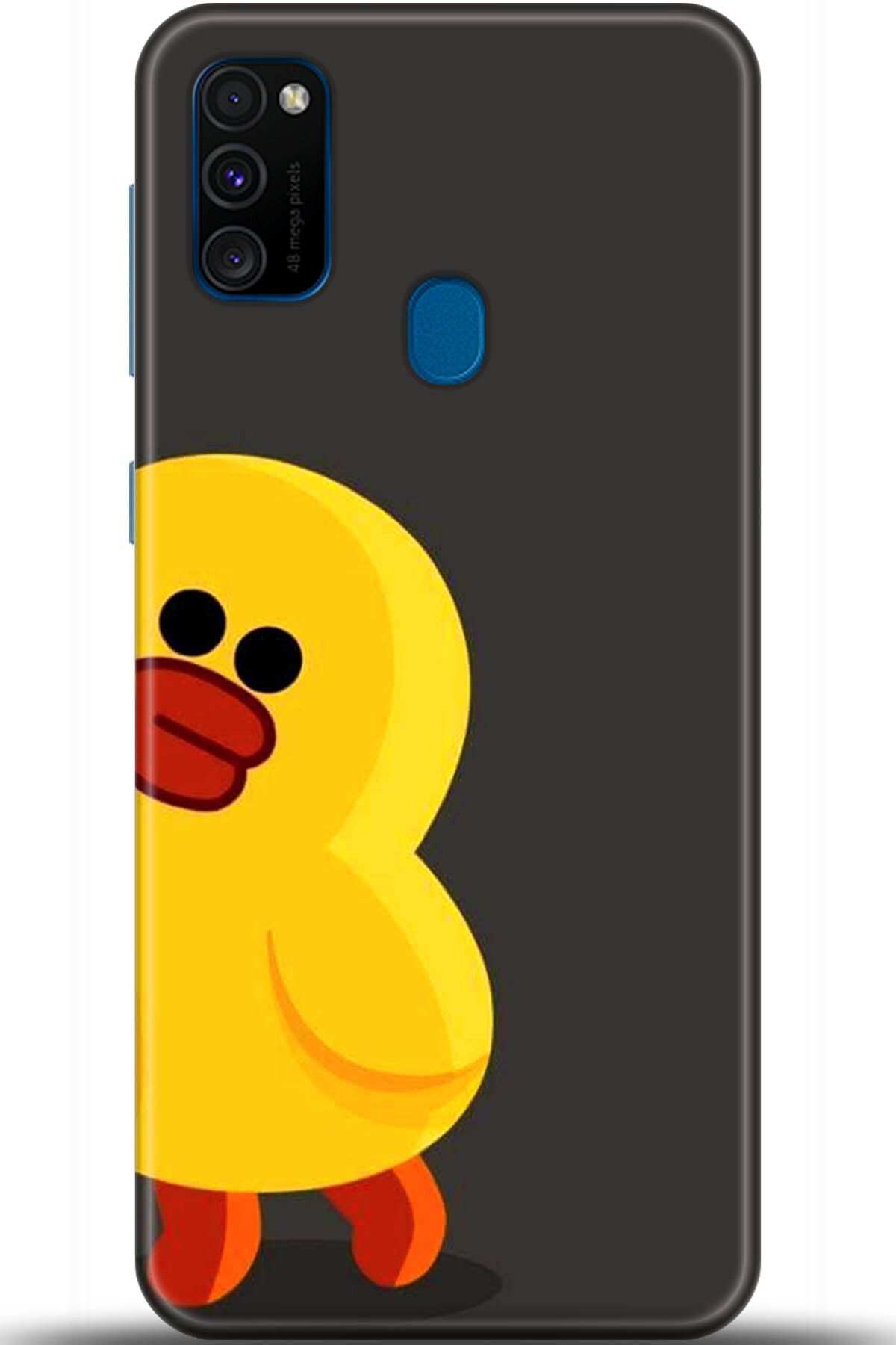 Noprin Samsung Galaxy M30S Kılıf HD Baskılı Kılıf - Loving You Series 5519