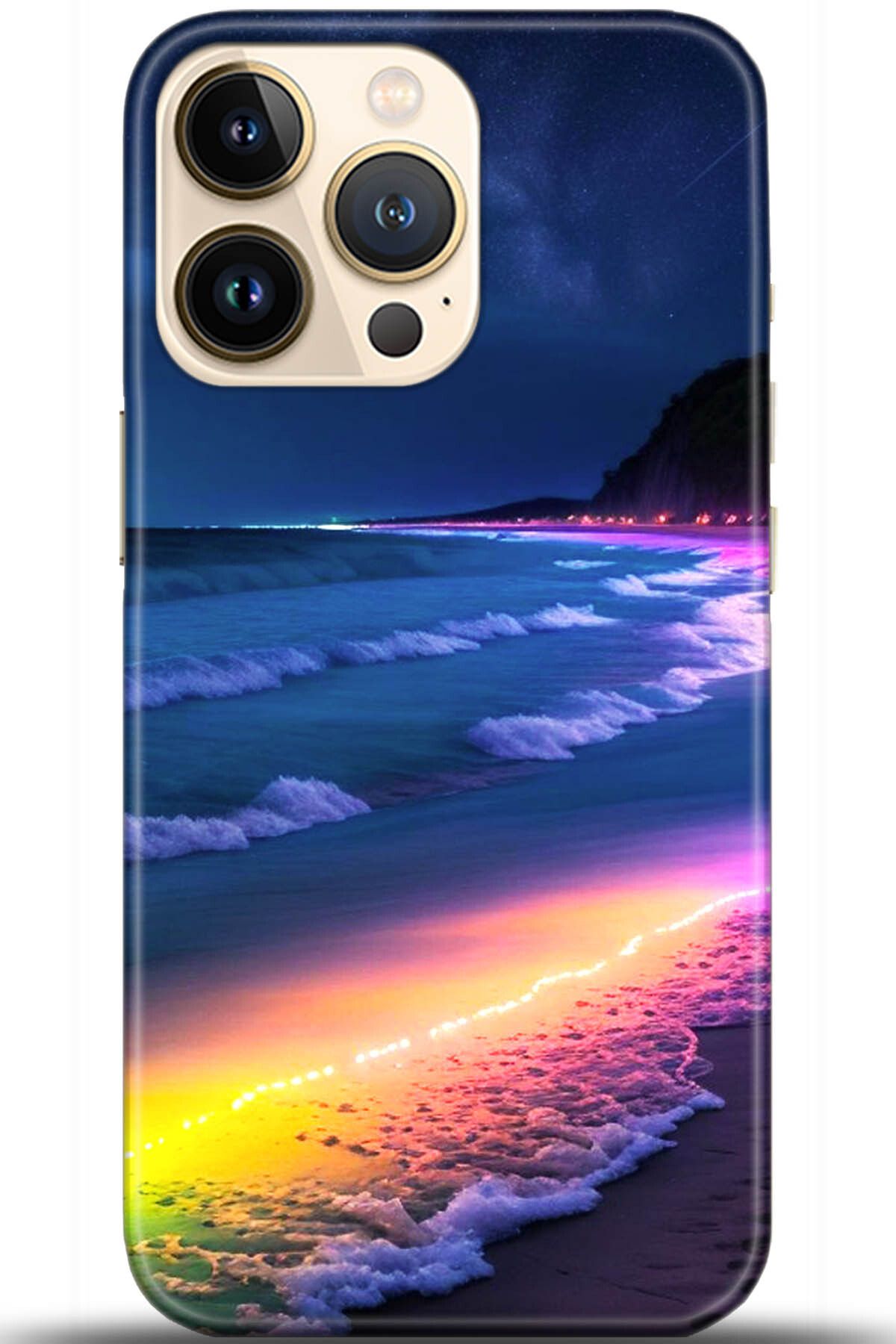 Noprin Apple iPhone 13 Pro Max Kılıf HD Baskılı Kılıf - Loving You Series 5512