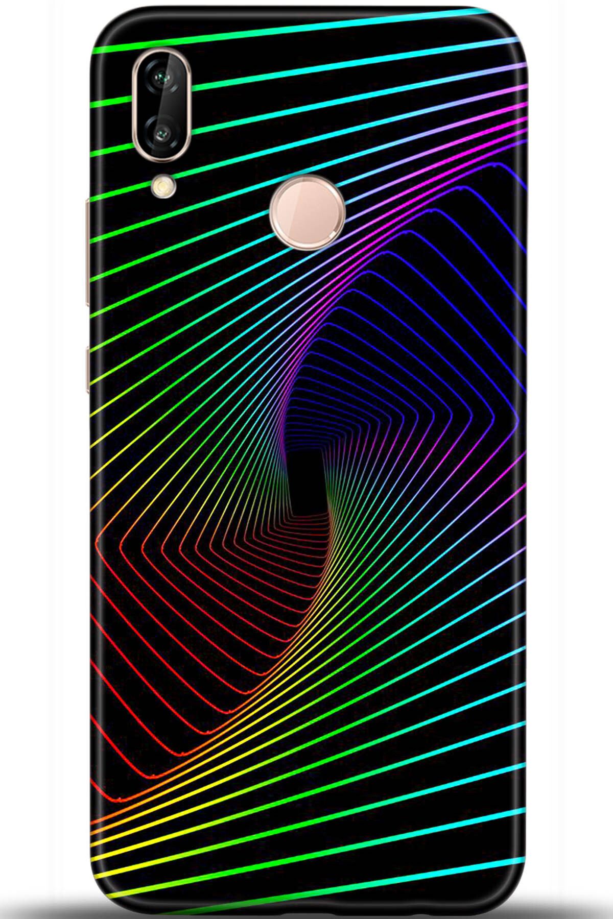 Noprin Huawei P20 Lite Kılıf HD Baskılı Kılıf - Loving You Series 5488