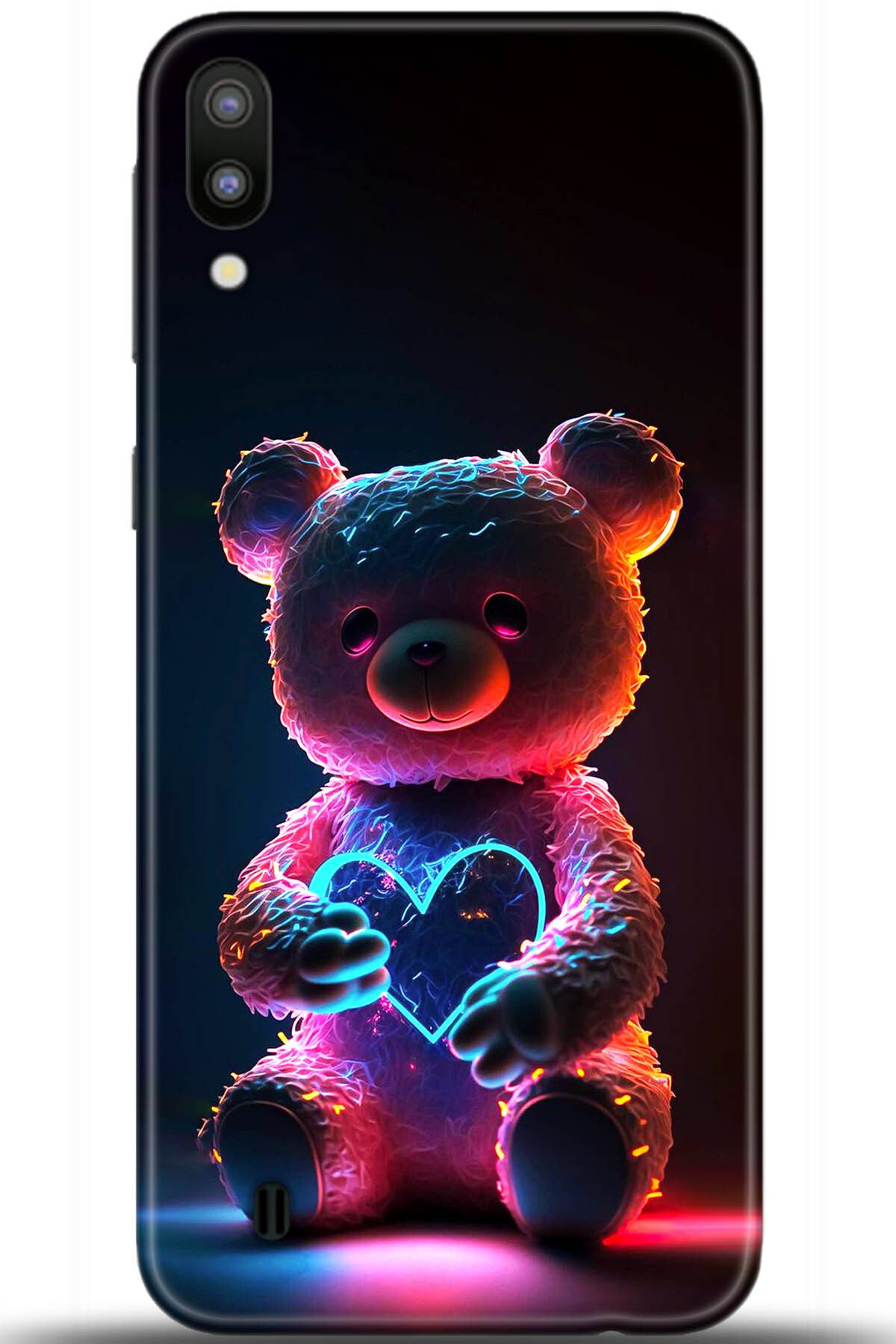 Noprin Samsung Galaxy M10 Kılıf HD Baskılı Kılıf - Loving You Series 5507