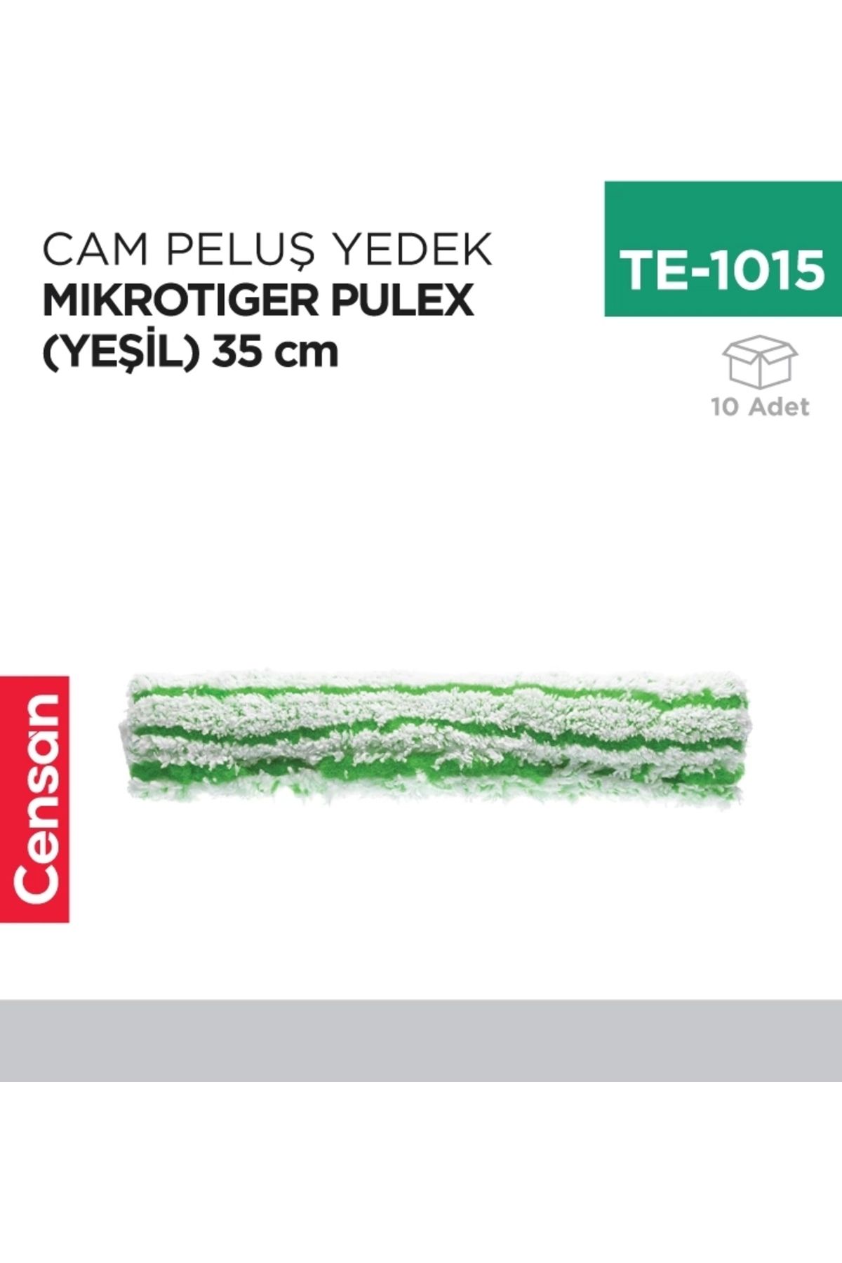 Censan CAM PELUŞ YEDEK MIKROTIGER PULEX (YEŞİL)35 CM (P218)