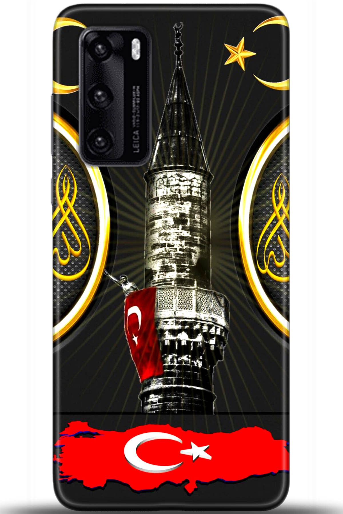 Noprin Huawei P40 Kılıf HD Baskılı Kılıf - Loving You Series 5486