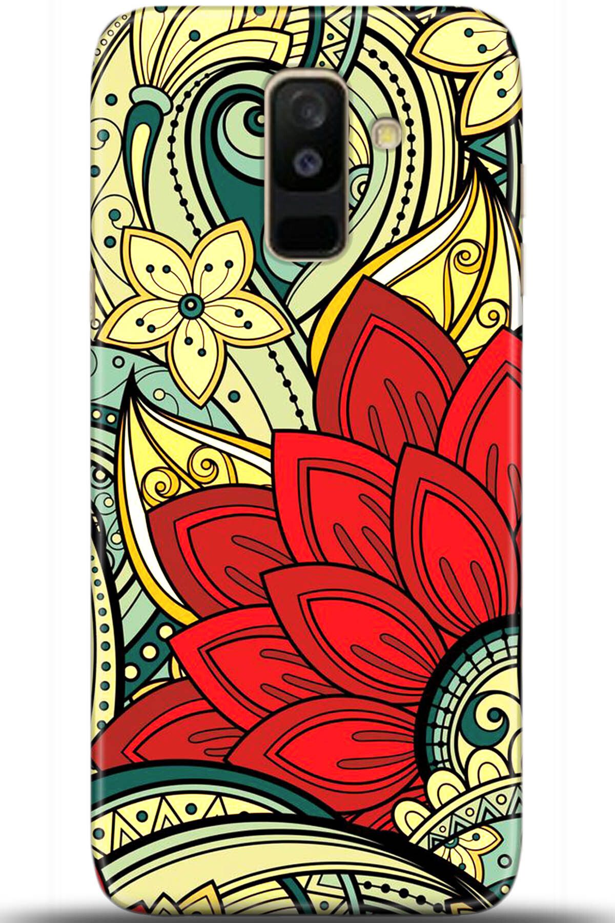Noprin Samsung Galaxy A6 Plus Kılıf HD Baskılı Kılıf - Loving You Series 5534