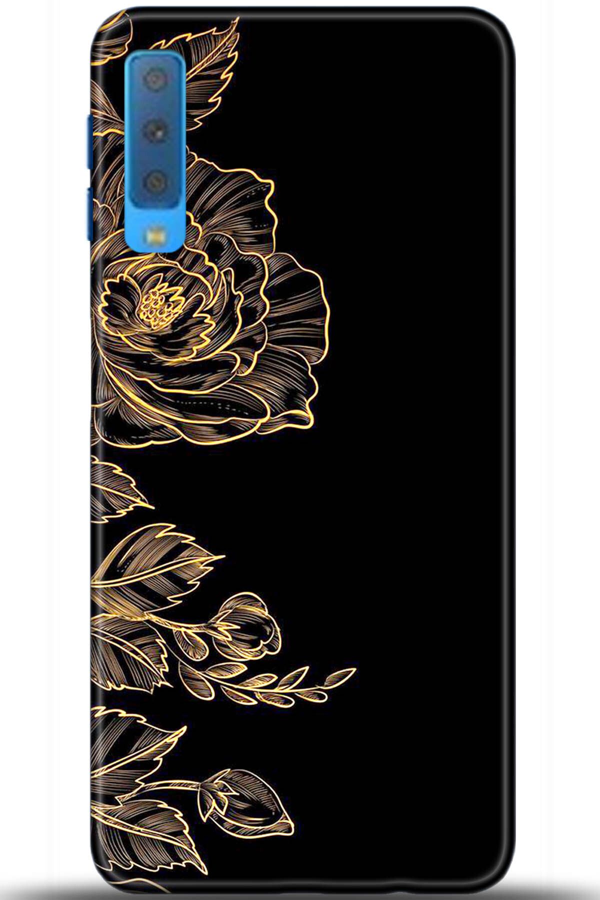 Noprin Samsung Galaxy A7 2018 Kılıf HD Baskılı Kılıf - Loving You Series 5482