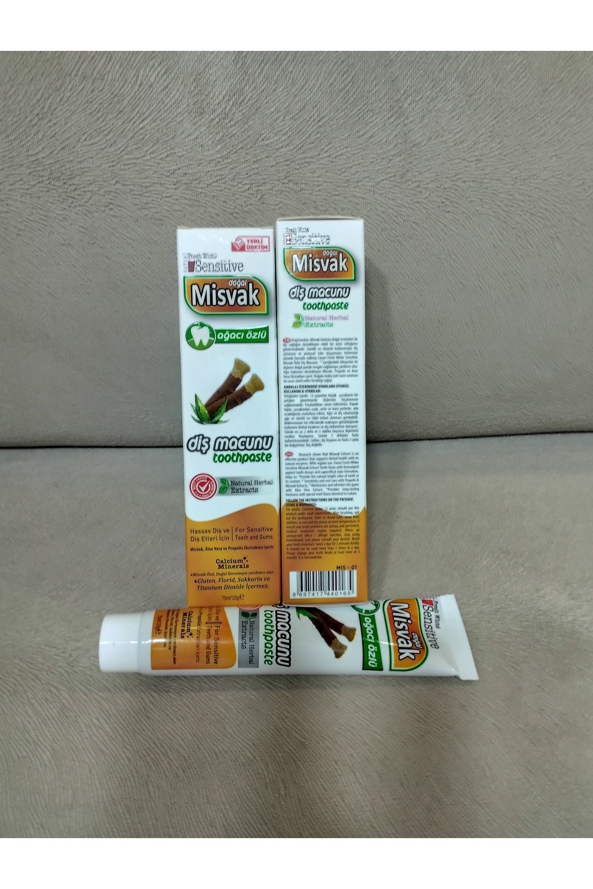 Fresh White-معجون أسنان بخلاصة الخشب الأزرق 75 × 2 150 مل 6