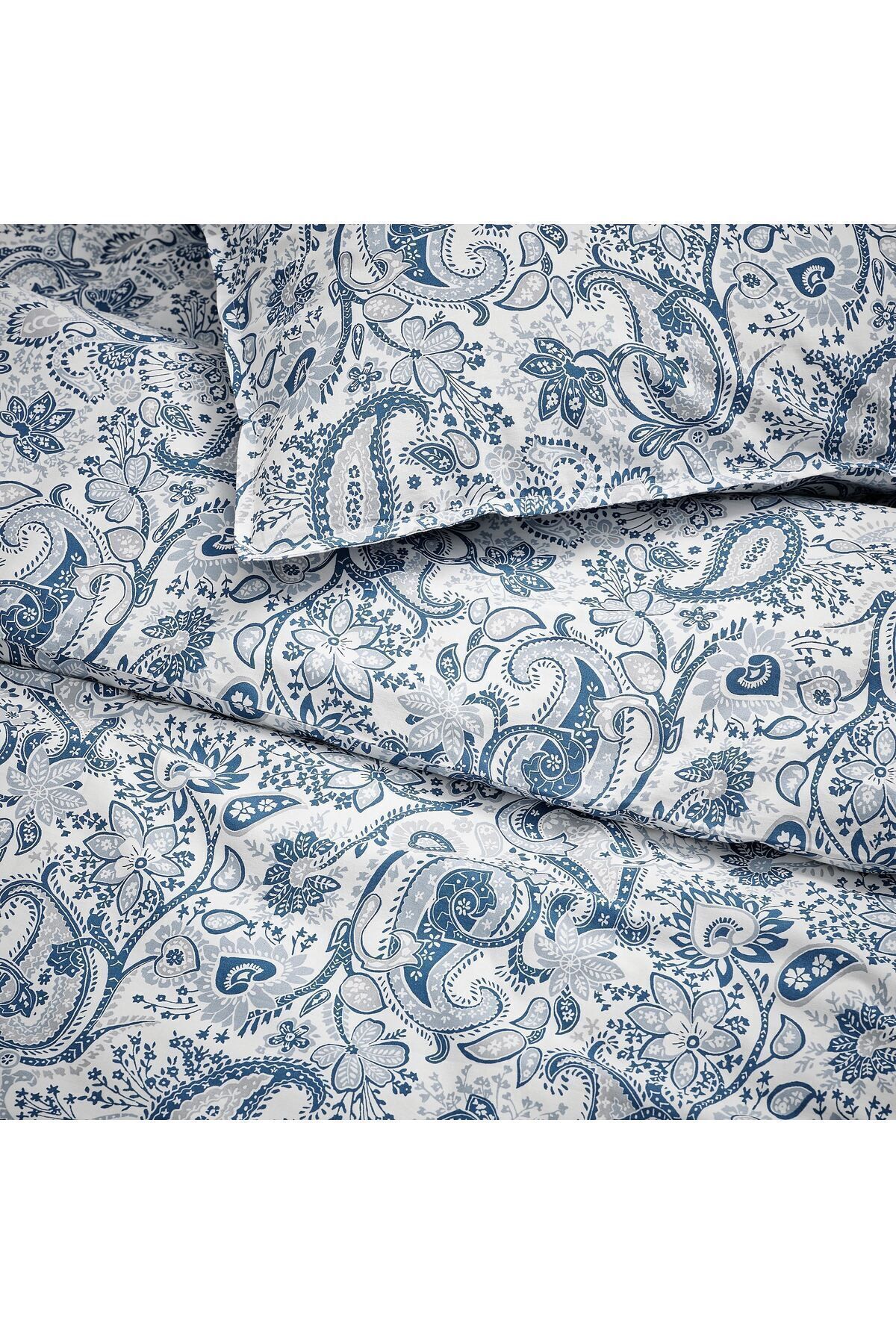 IKEA-Pink-white Double Duvet Cover Set - 240x220/50x60 cm, 80% Cotton/20% Viscose/Rayon 4
