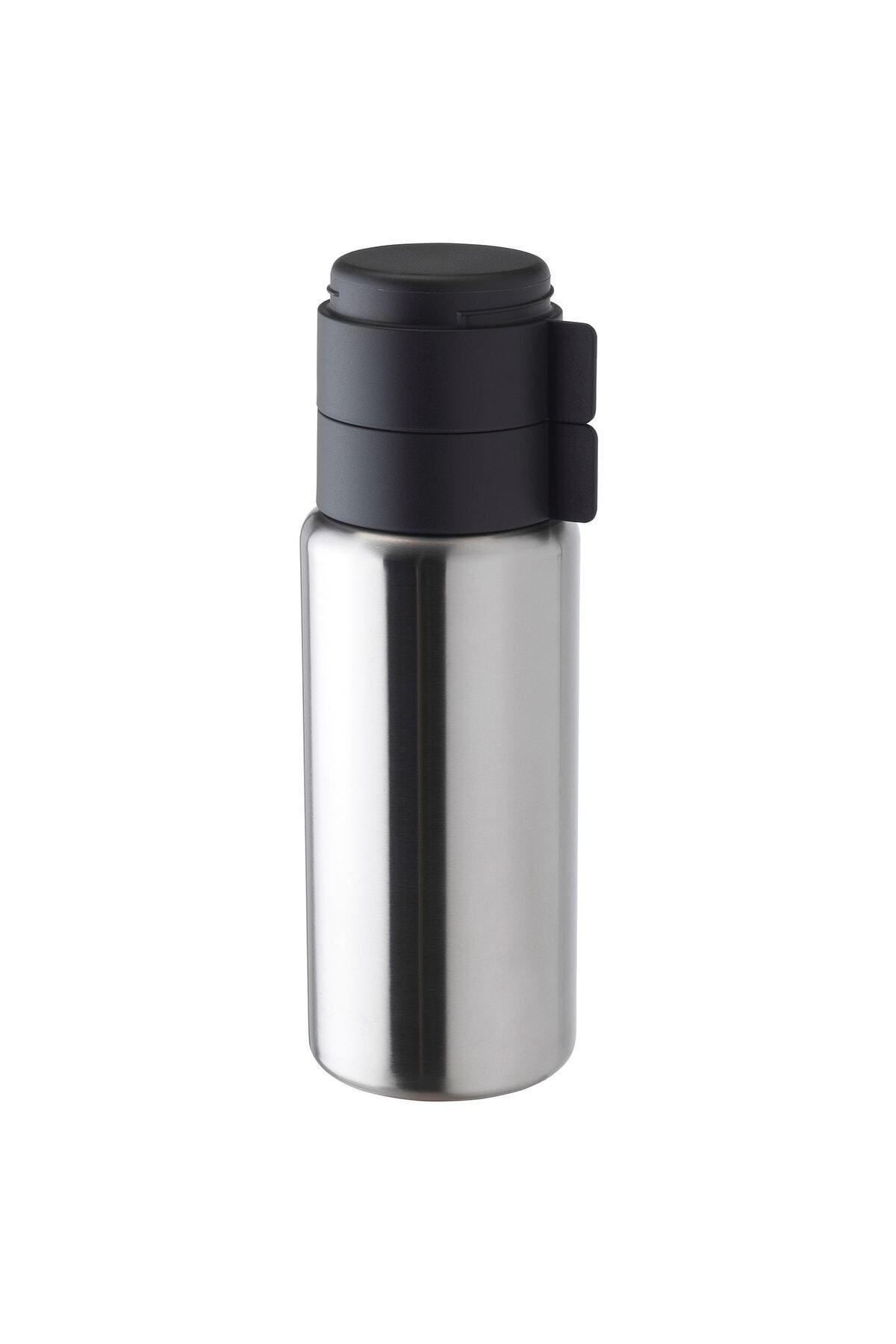 IKEA-1lt Travel Thermos with Mug Height: 29 Cm Keeps Hot/Cold for Up to 6 Hours 1