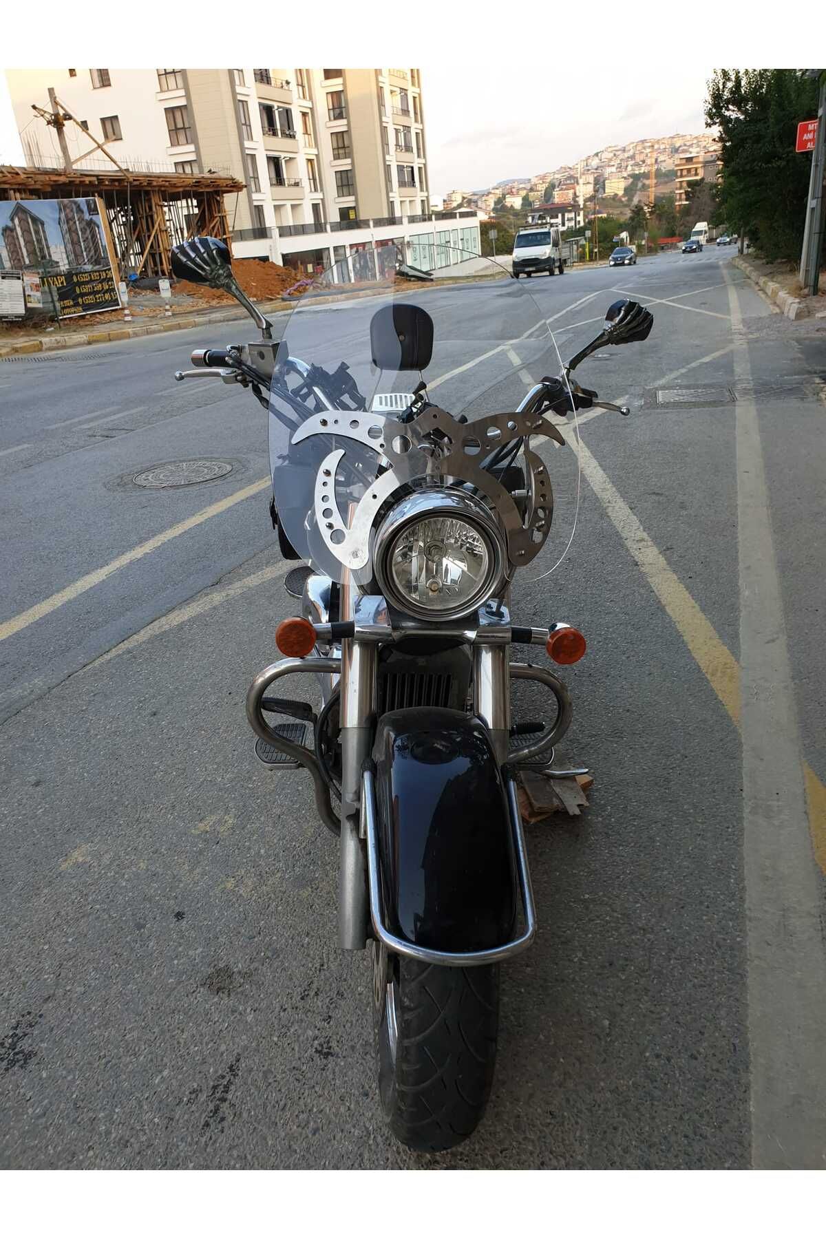 Suzuki V-VL-C Siperlik Ön Cam 2001-2013 Model 61cm Şeffaf Renkli 4mm APARAT GÖNDERİLMEYECEK