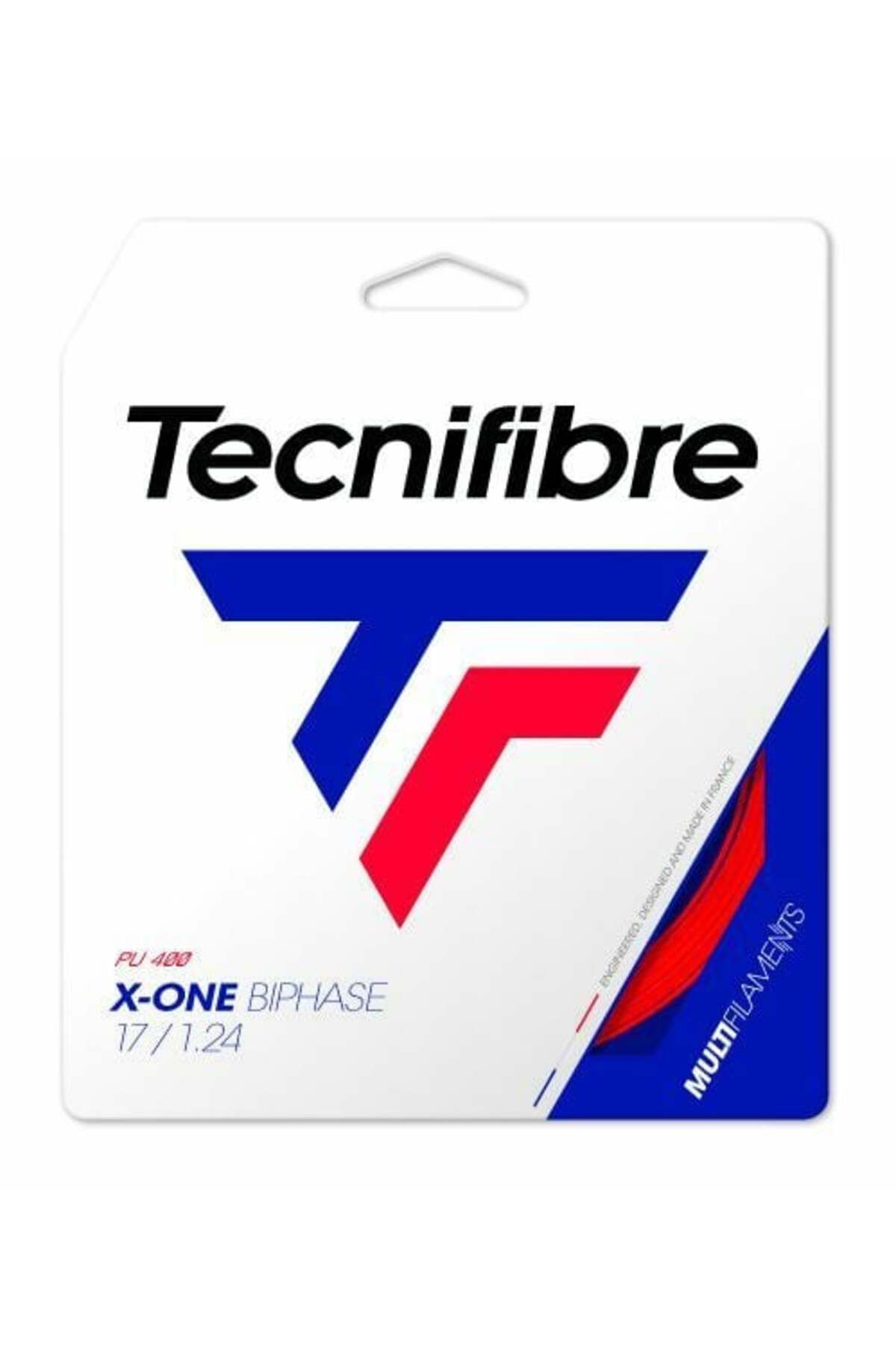 Tecnifibre X-One Biphase 1,24 Paket Tenis Raketi Kordajı