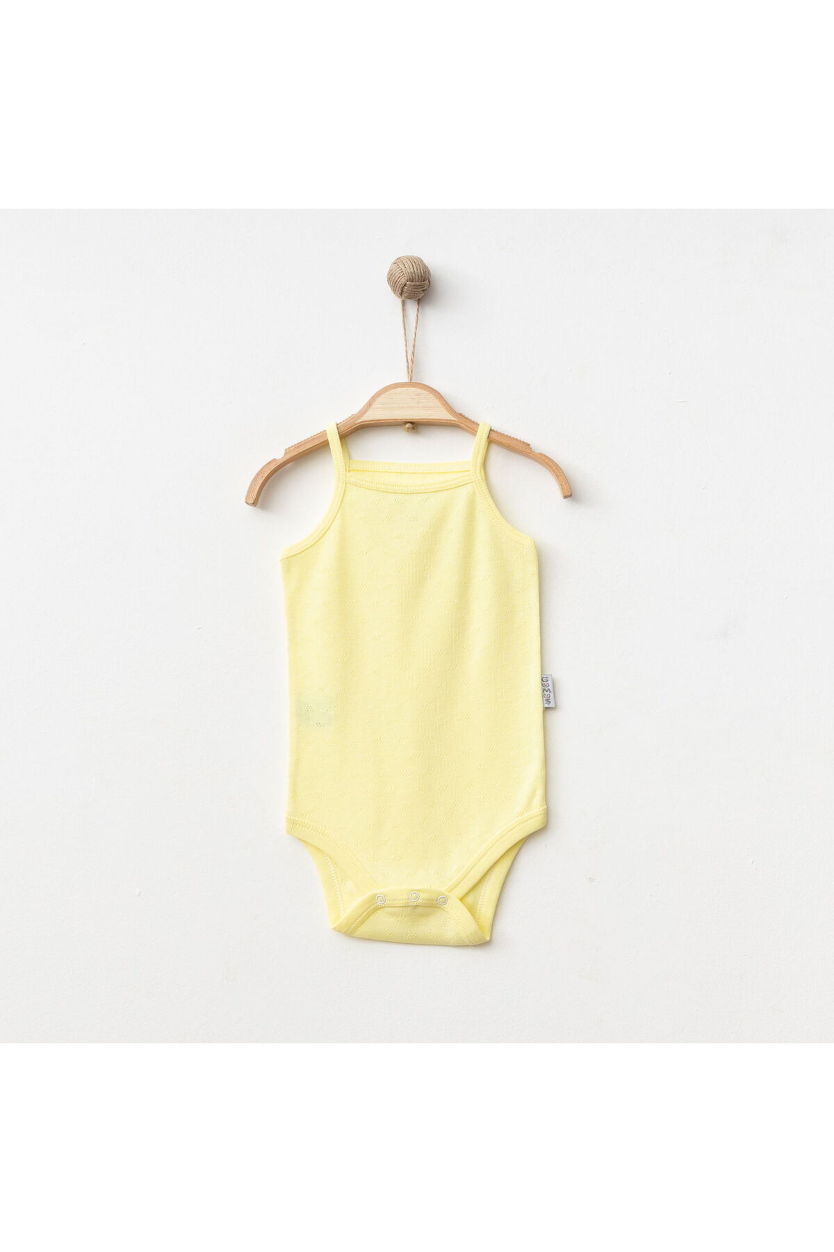 Gümüş Baby Kids 3 ADET BEBEK İP ASKILI KIZ BADİ PAMUKLU KUMAŞ fotoğrafı 2 (önizleme)