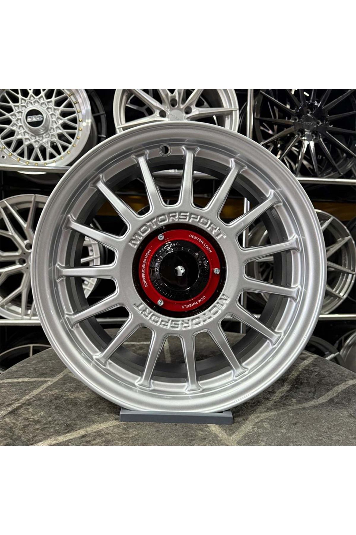 kormetal 16 inç 4x108 MOTORSPORT Gümüş Jant Modeli Ford (4 ADET)